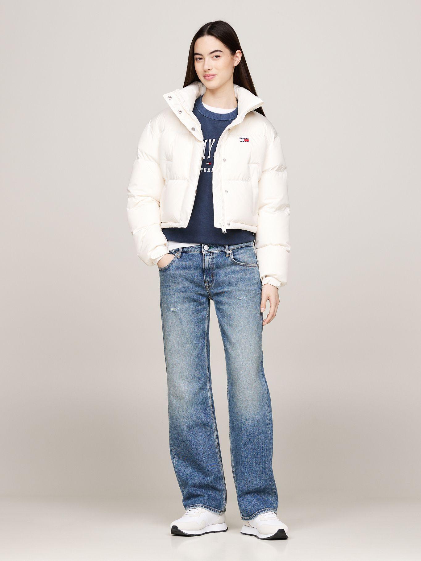 Parka Alaska Acolchada Gráfico Blanco Tommy Hilfiger-1