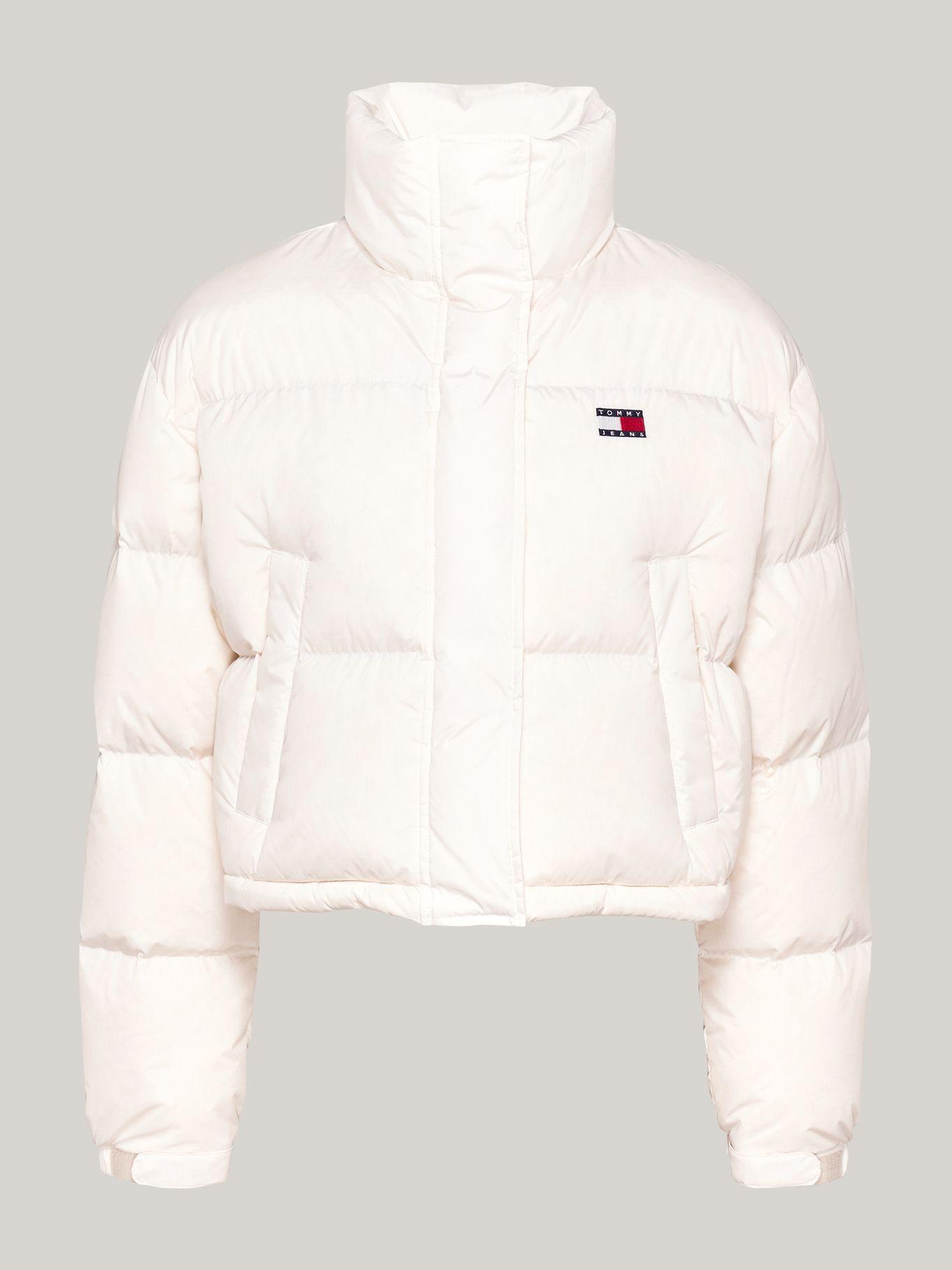 Parka Alaska Acolchada Gráfico Blanco Tommy Hilfiger-4