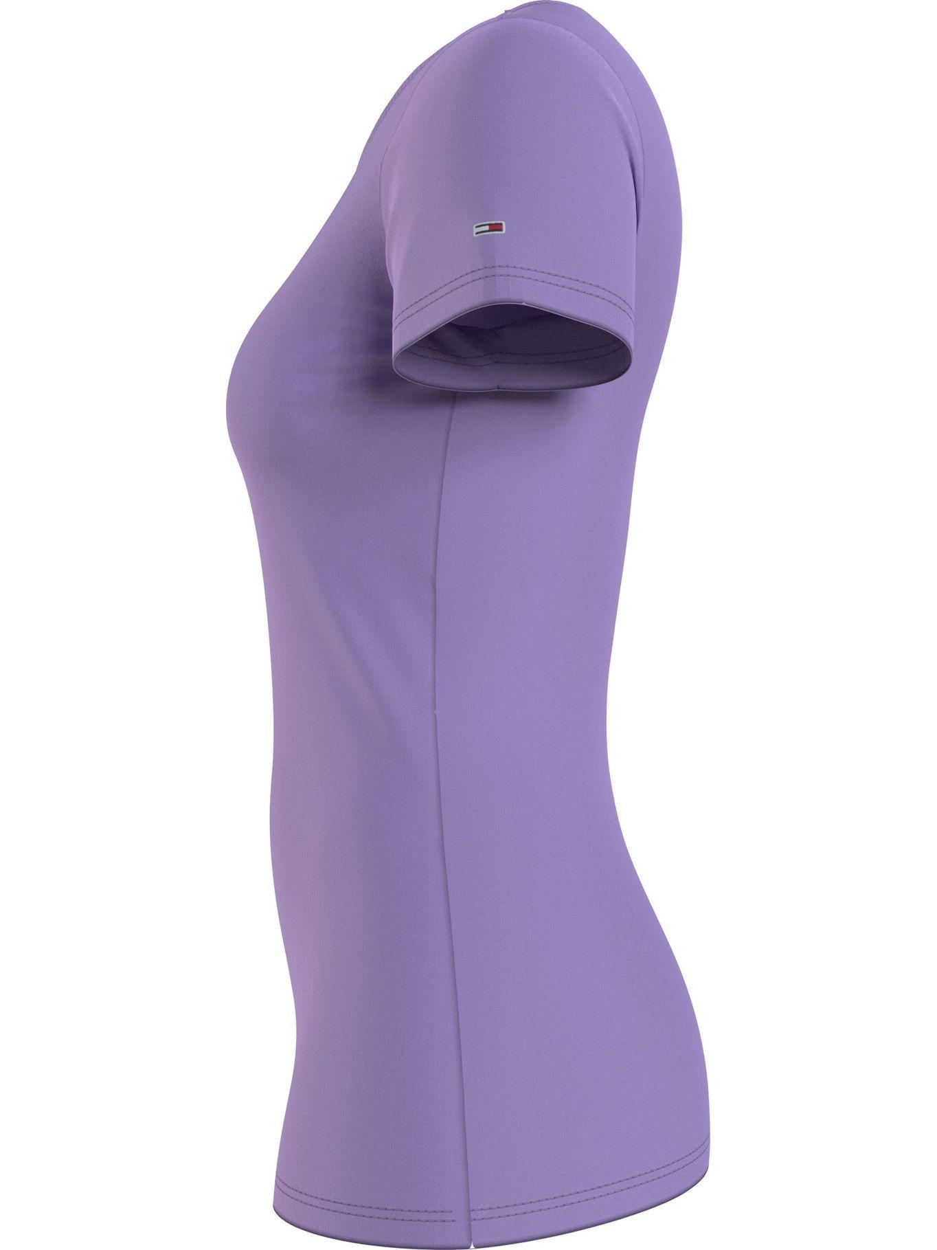 Polera Essential Skinny Morado Tommy Jeans A2-3