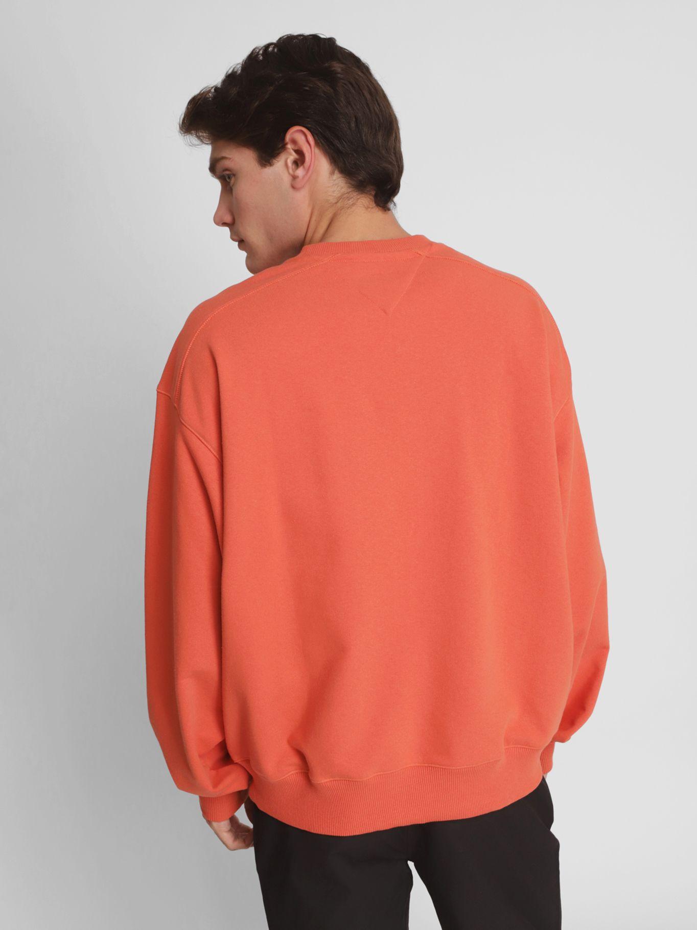 Polerón Boxy Signature Naranjo Tommy Jeans-1