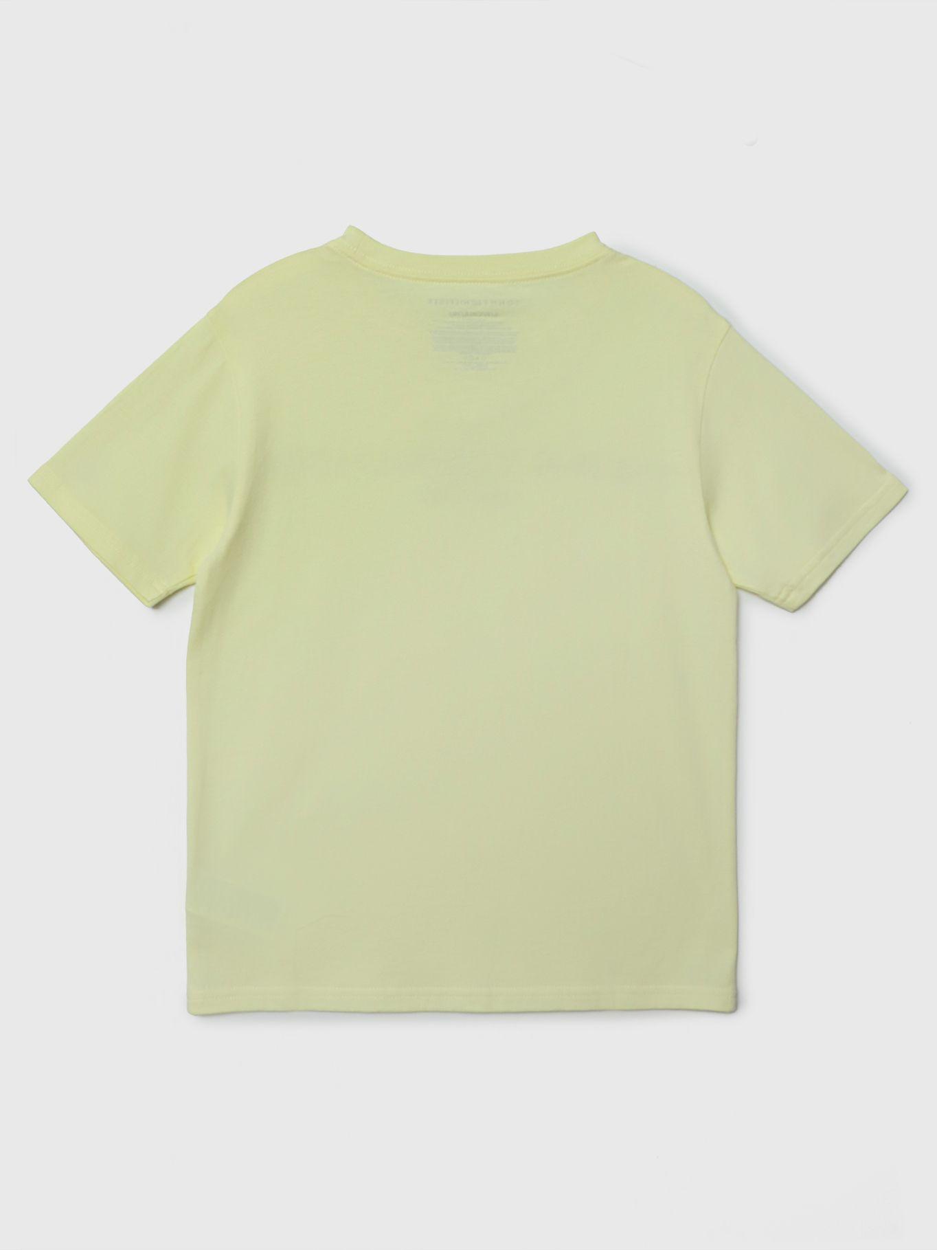 Polera Con Logo Est.1985 Amarillo Tommy Hilfiger-1