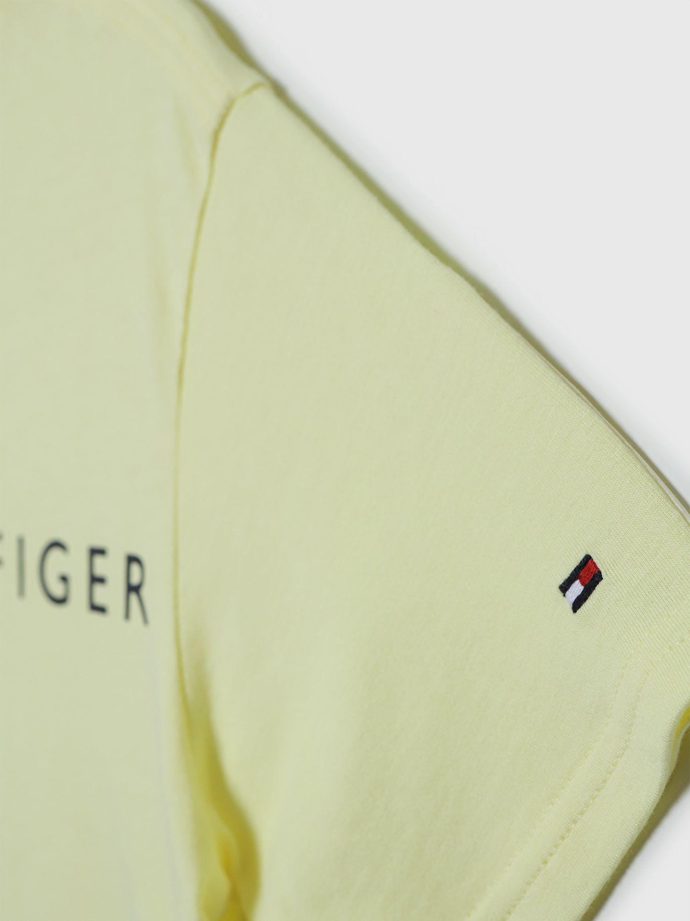 Polera Con Logo Est.1985 Amarillo Tommy Hilfiger-2