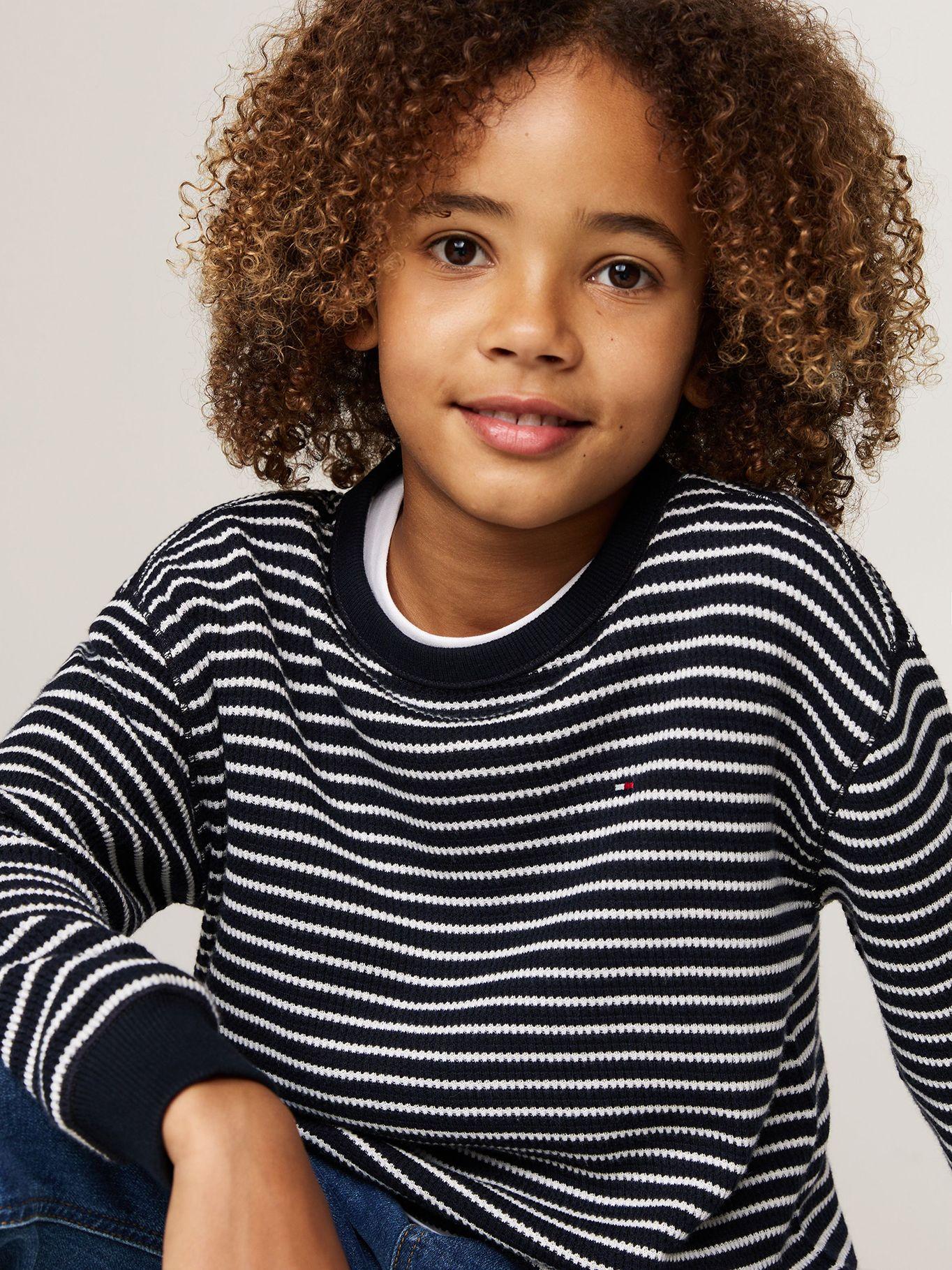 Polera Flag Mini Logo Azul Tommy Hilfiger-3