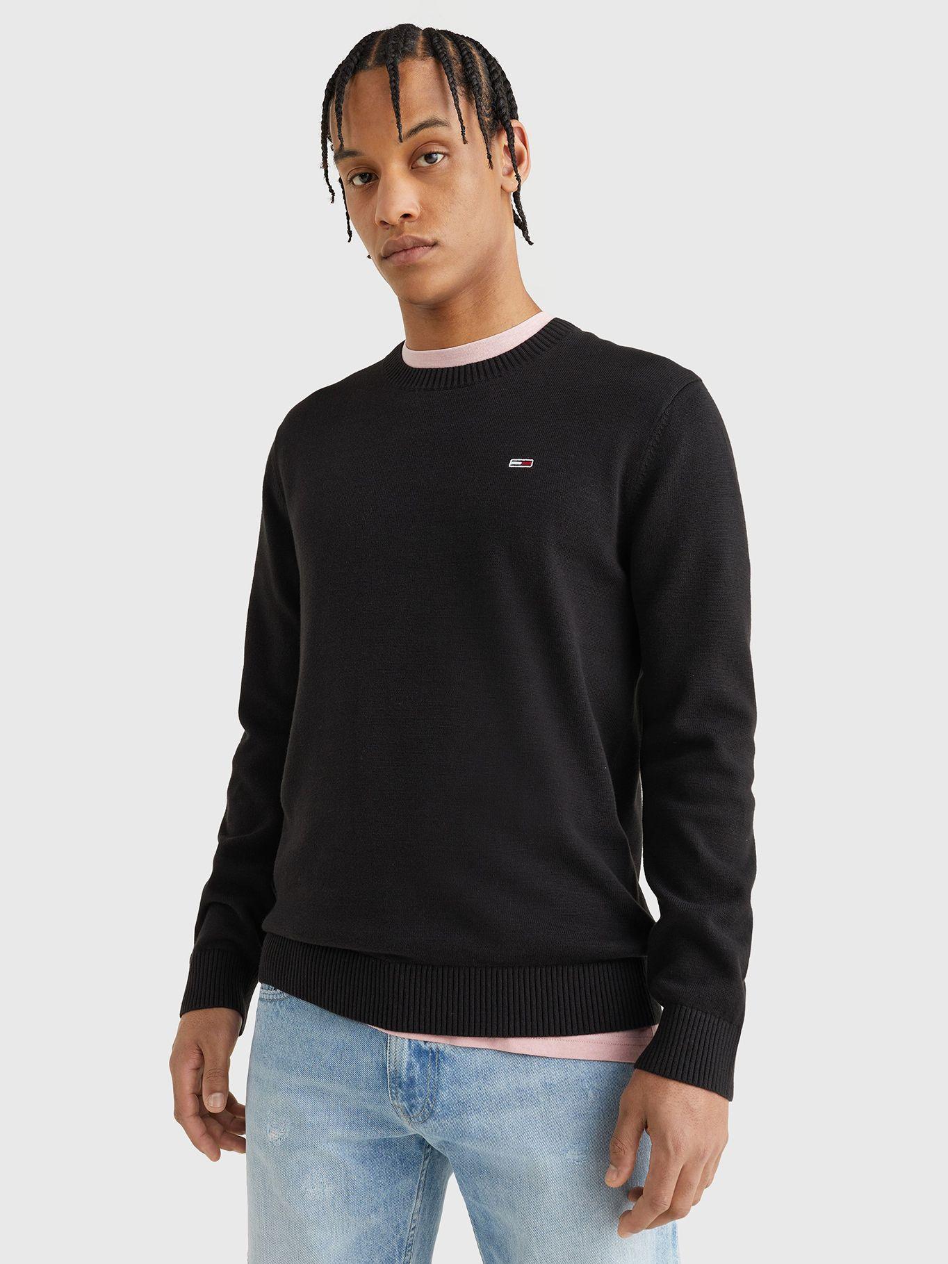 Sweater Essential Light Negro Tommy Hilfiger-0