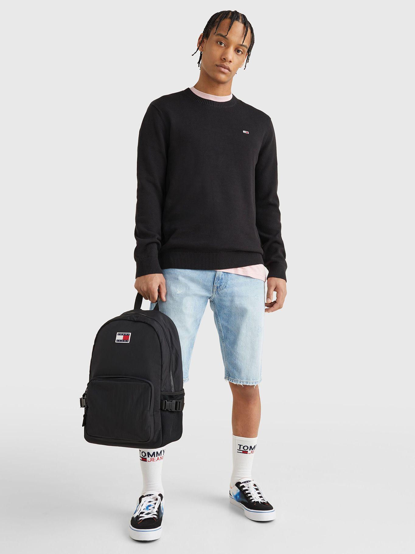 Sweater Essential Light Negro Tommy Hilfiger-1