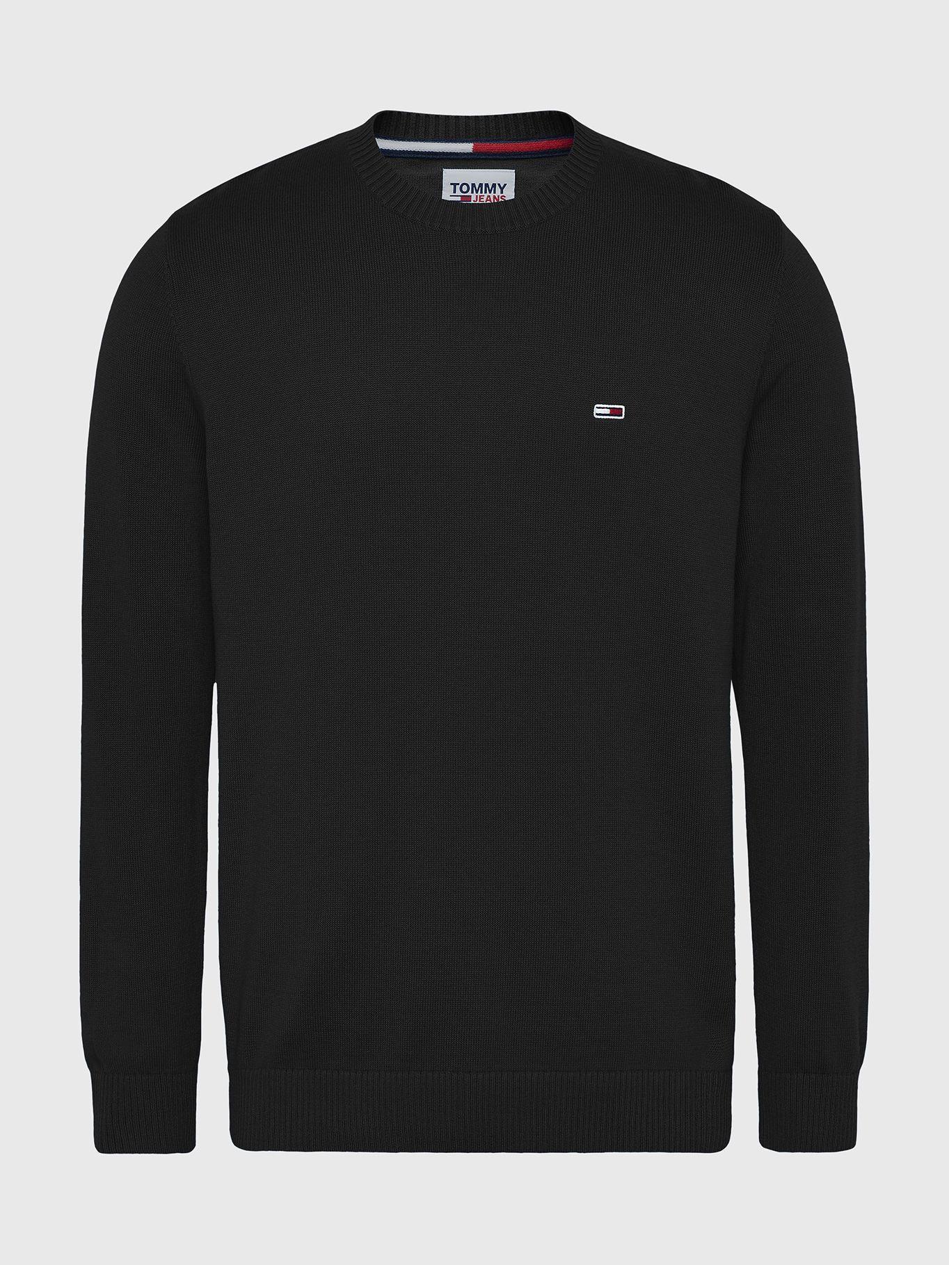 Sweater Essential Light Negro Tommy Hilfiger-4