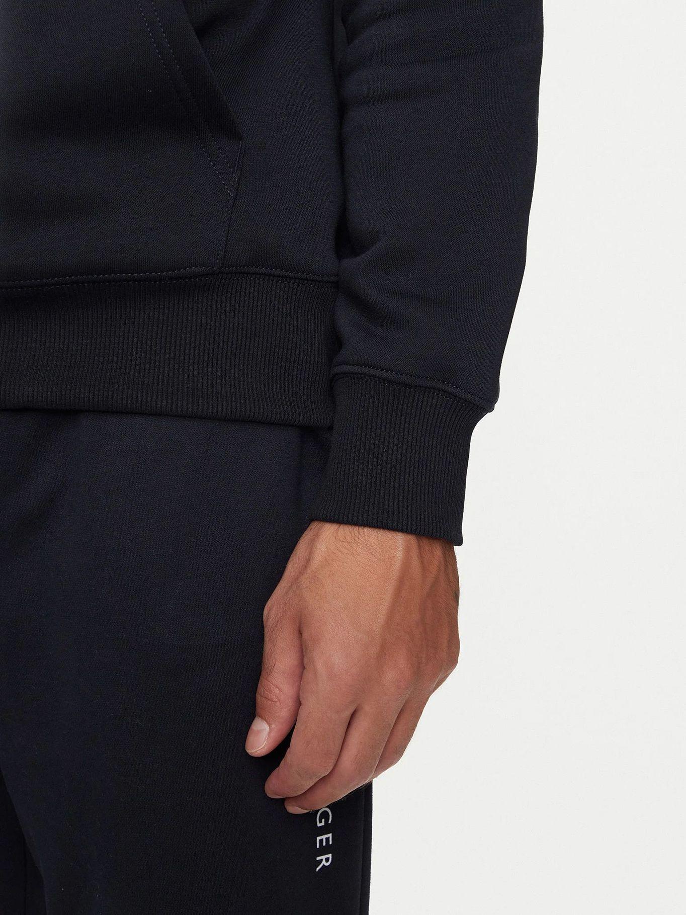 Polerón Hoodie Chest Logo Azul Tommy Hilfiger-4