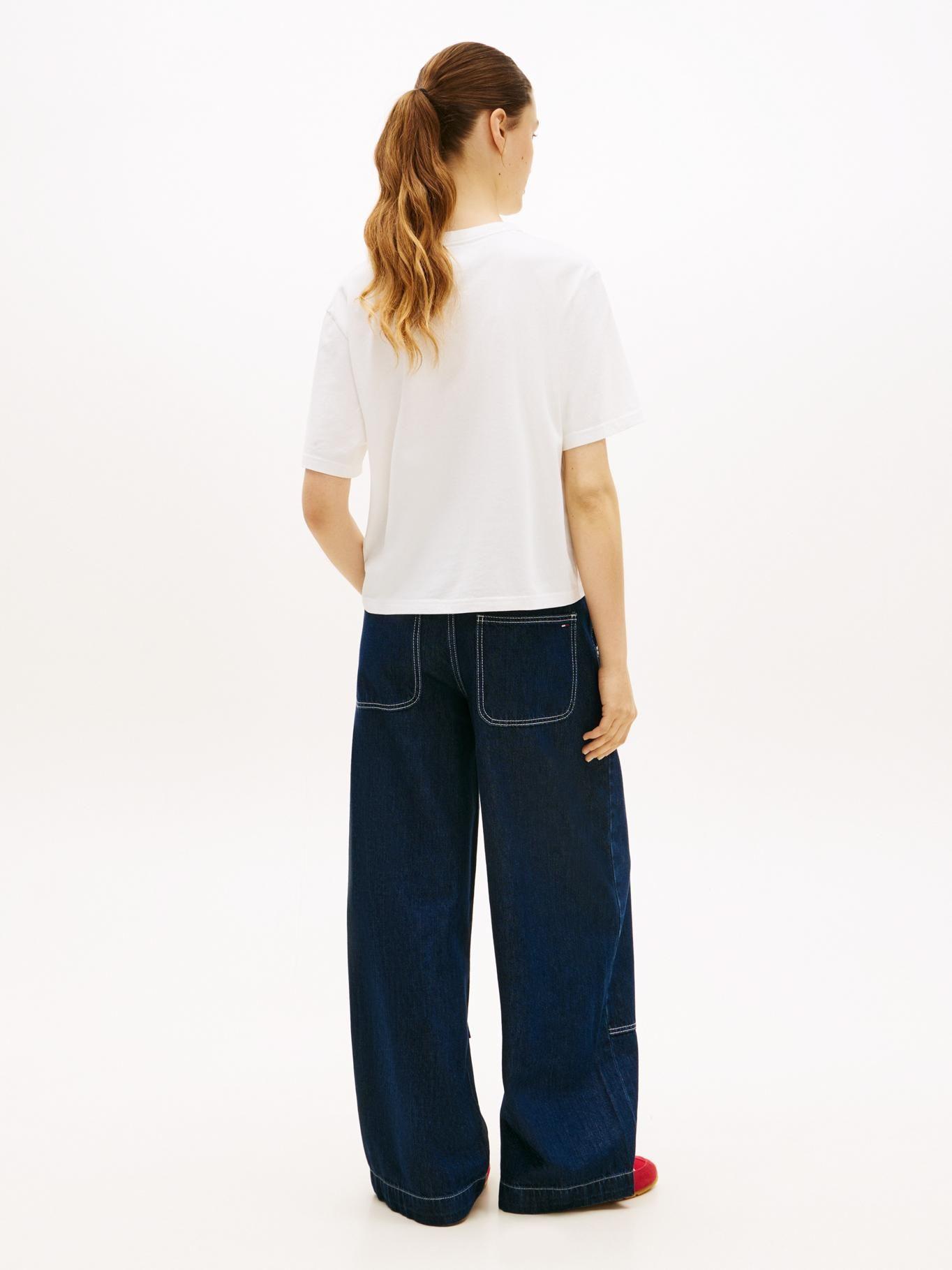 Polera Boxy Con Logo Relaxed Fit-2