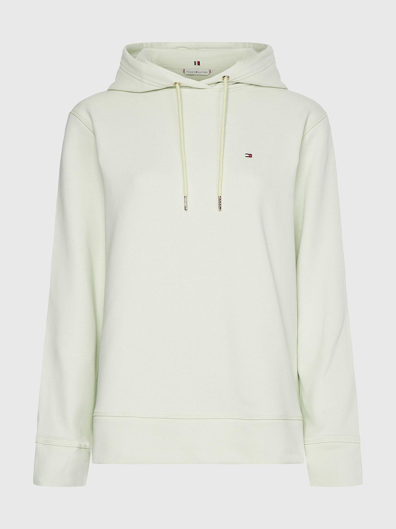 Polerón Hoodie Classic Verde Tommy Hilfiger JN2-4