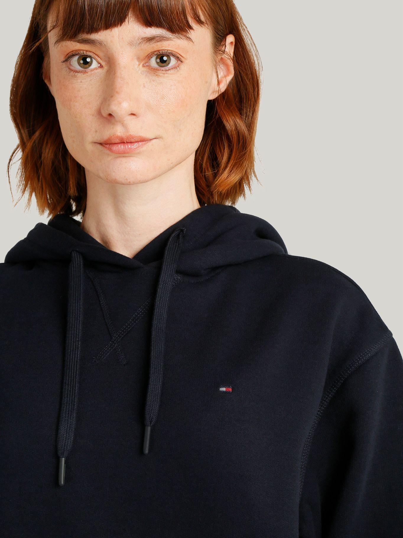 Polerón Hoodie Con Logo Bordado DW5 Azul Tommy Hilfiger-3