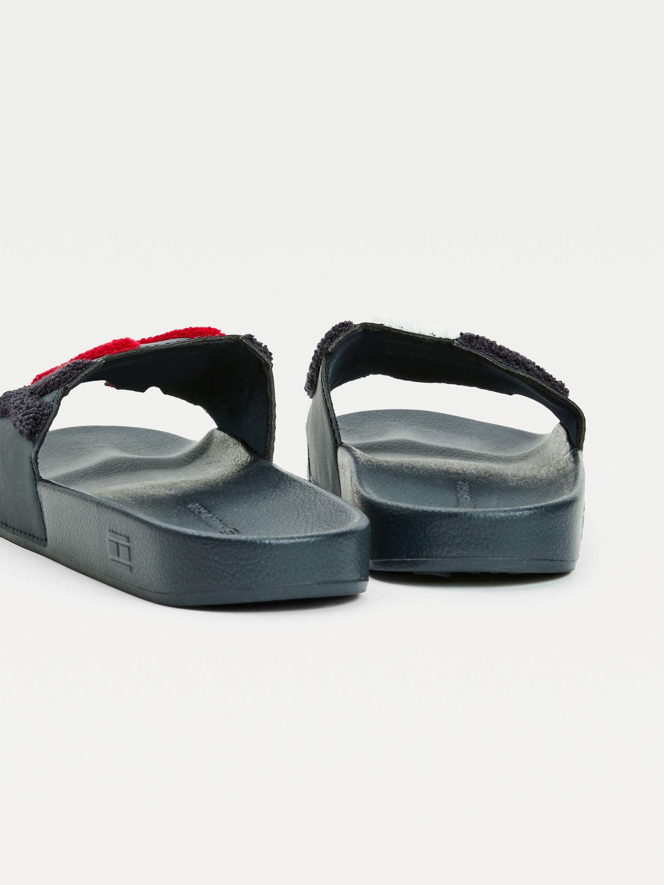 Sandalias C Logo En Relieve Azul Tommy Hilfiger-1