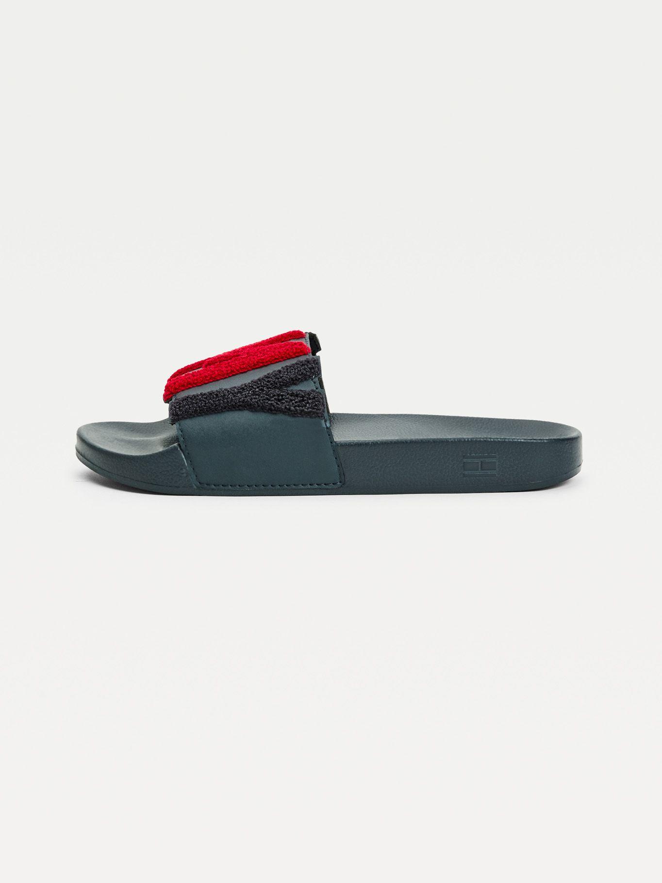 Sandalias C Logo En Relieve Azul Tommy Hilfiger-4