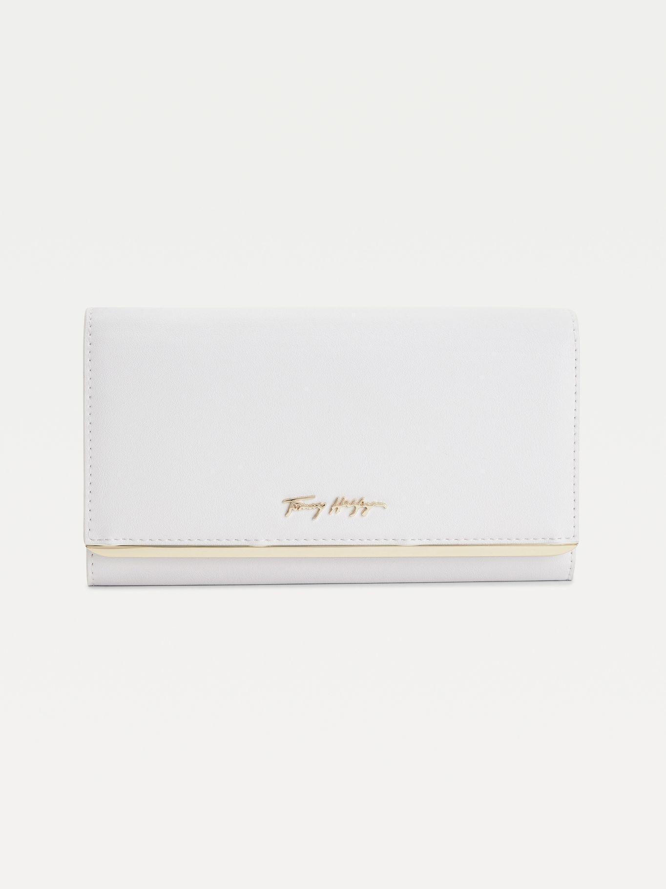 Billetera Modern Flap Signature Blanco Tommy Hilfiger-0