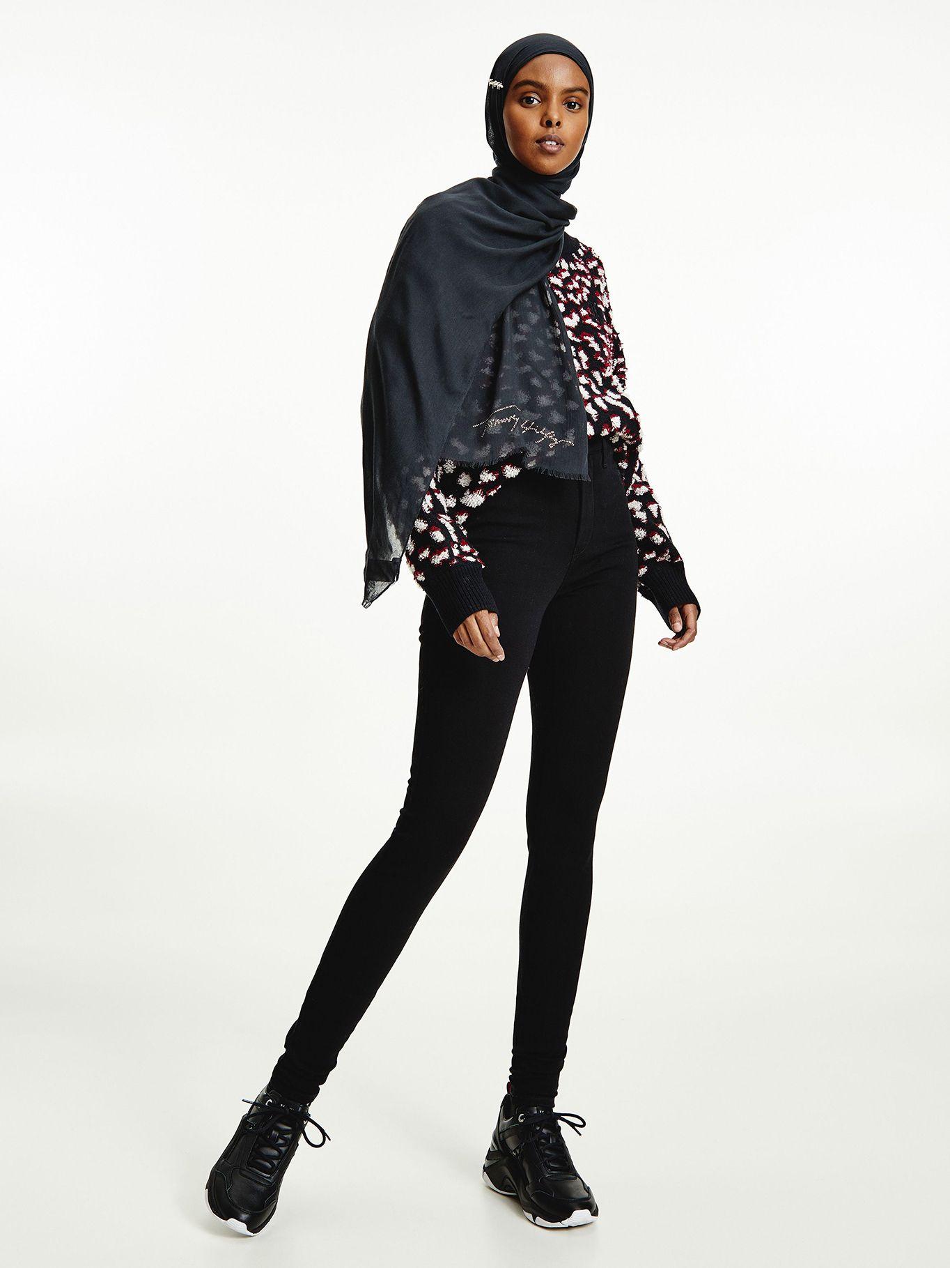 Pantalón Sculpt Skinny Negro Tommy Hilfiger F2-0