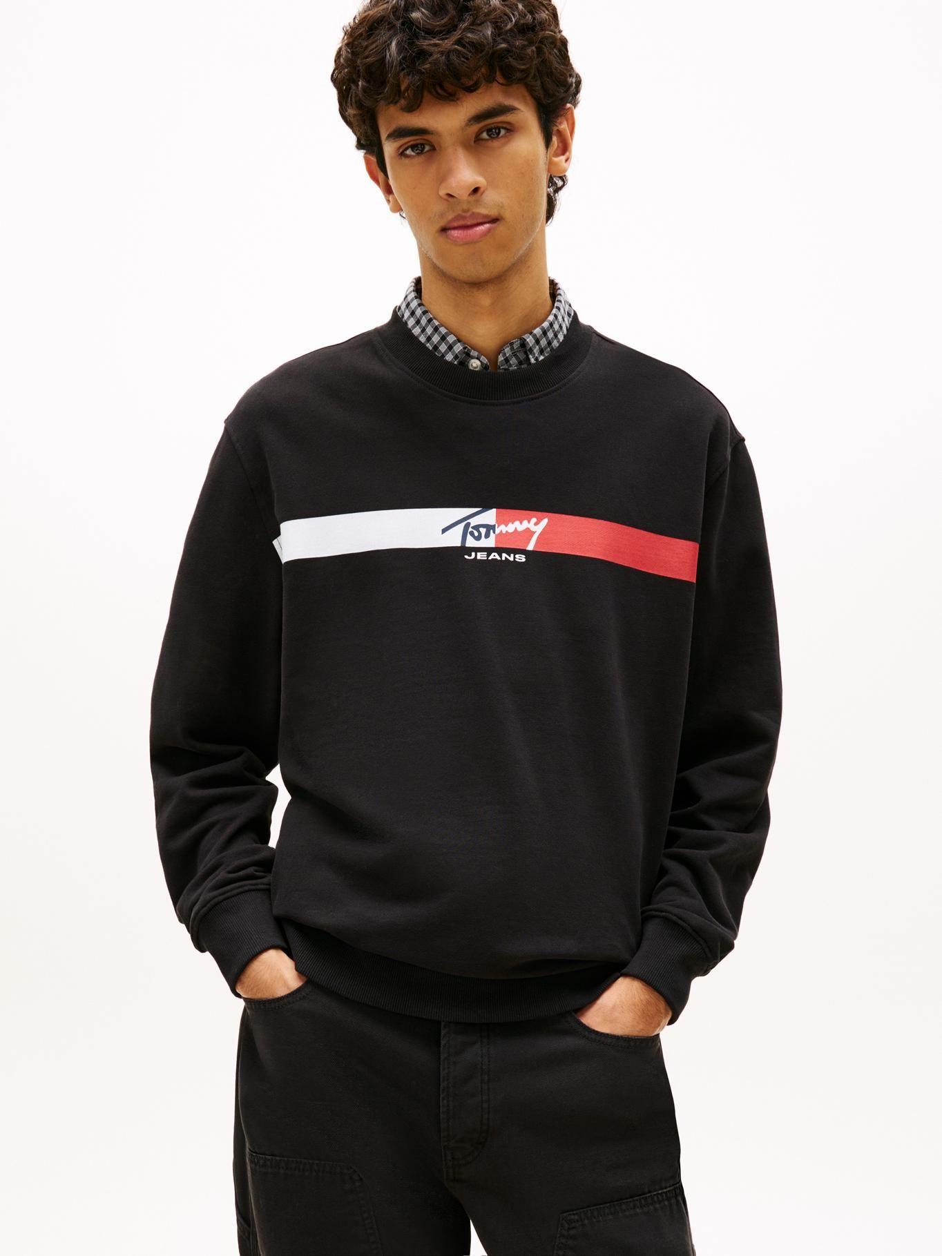 Polerón Con Logo Signature Stripe-0