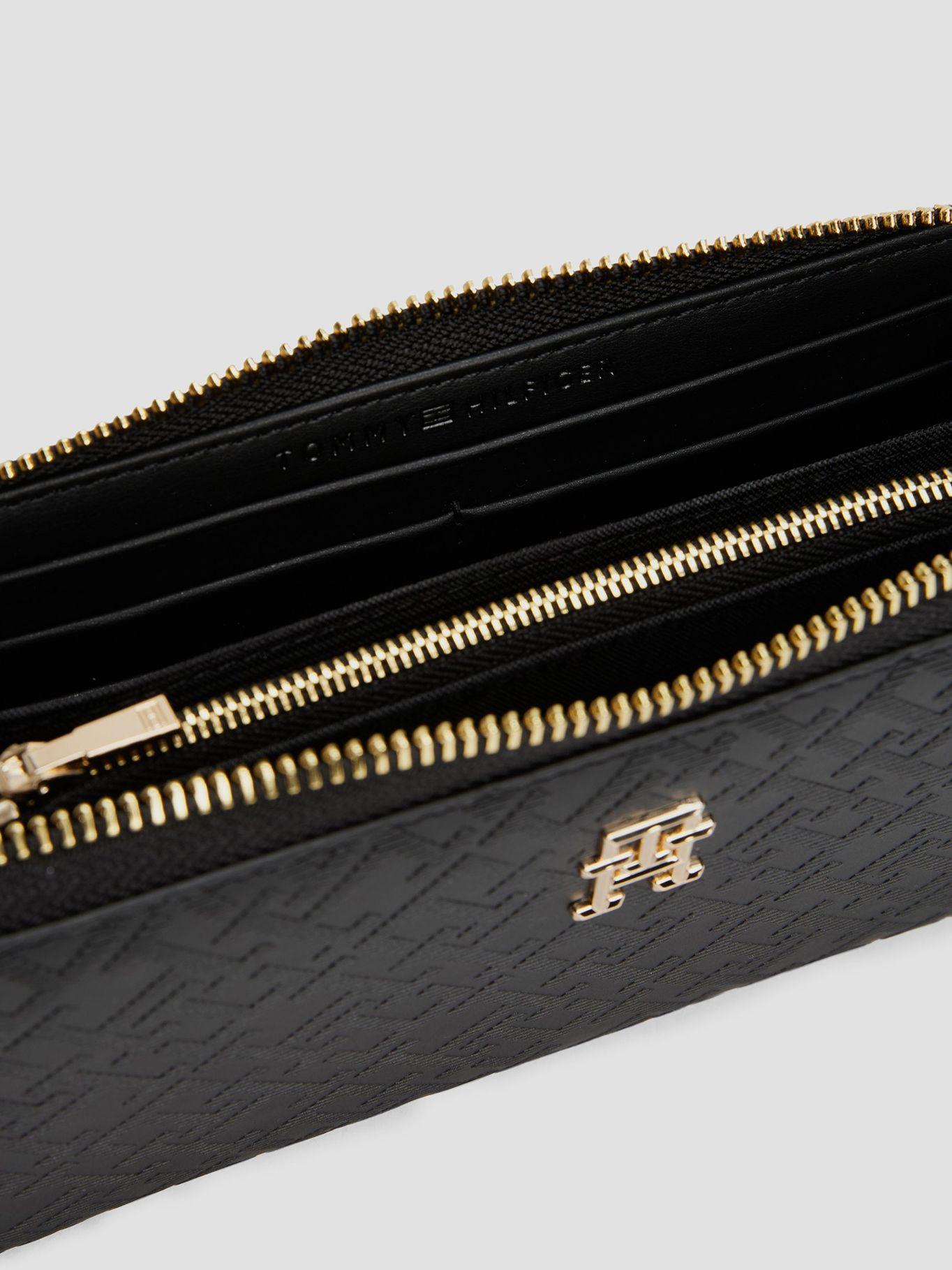 Billetera Monograma Negro Tommy Hilfiger-2