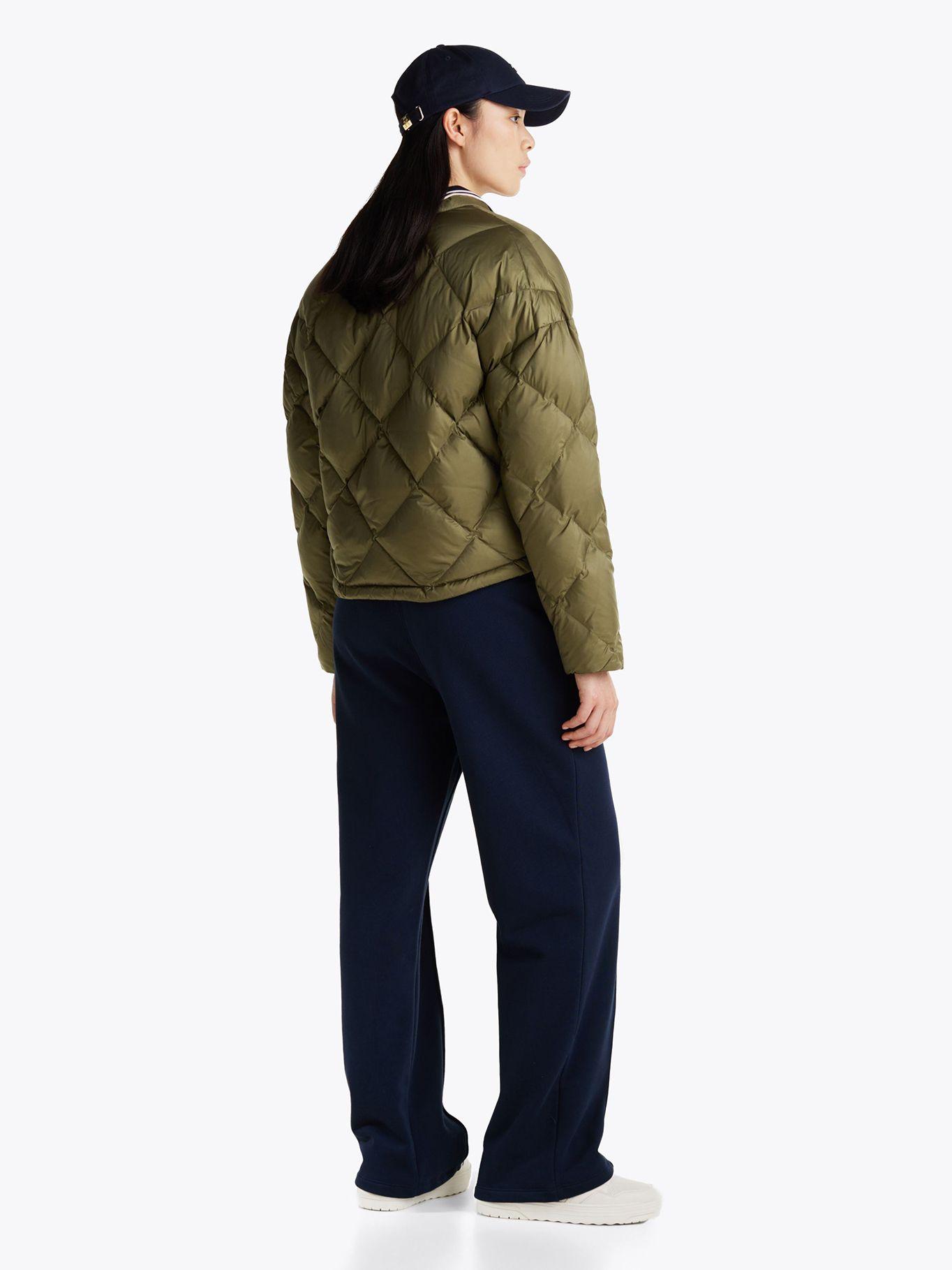Parka Estilo Bomber Acolchada Verde Tommy Hilfiger-2
