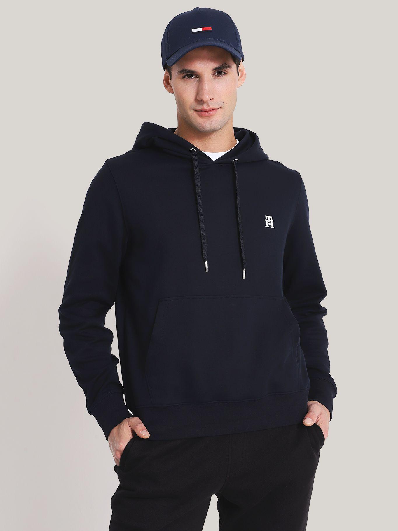Polerón Hoodie Logo Monogram Azul Tommy Hilfiger-0