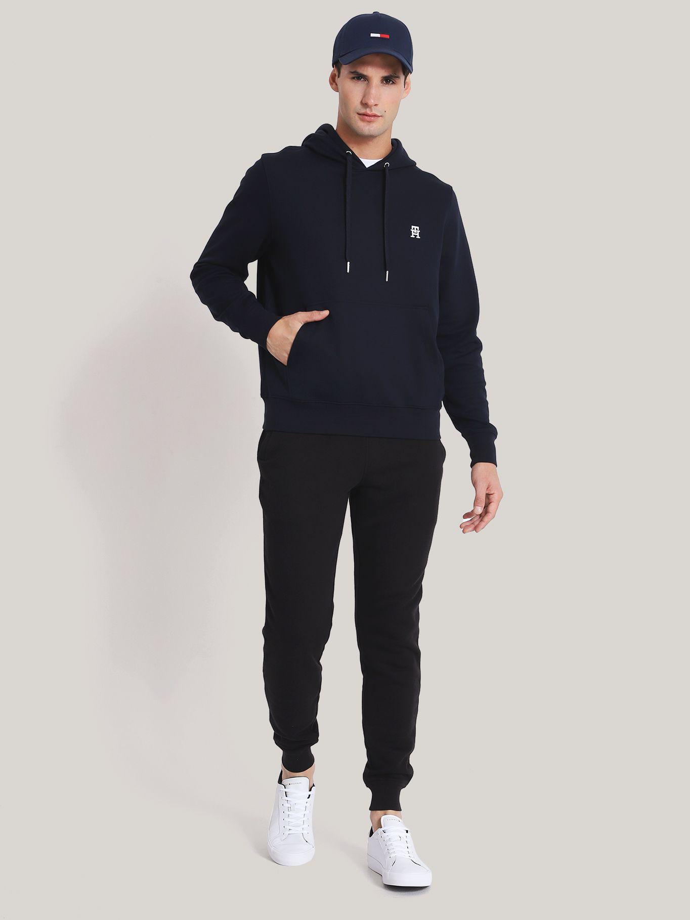 Polerón Hoodie Logo Monogram Azul Tommy Hilfiger-1