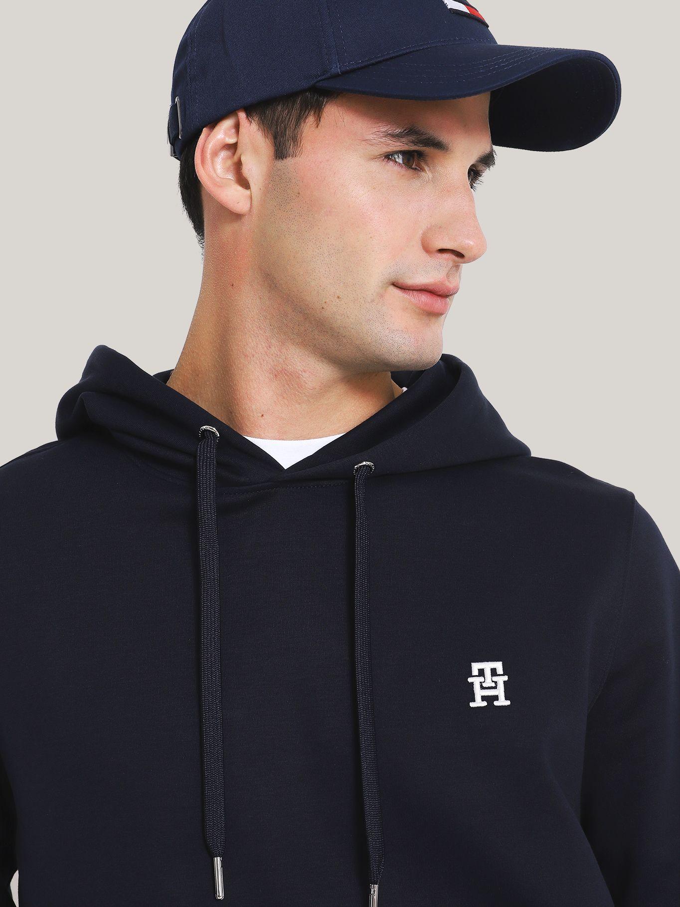 Polerón Hoodie Logo Monogram Azul Tommy Hilfiger-3