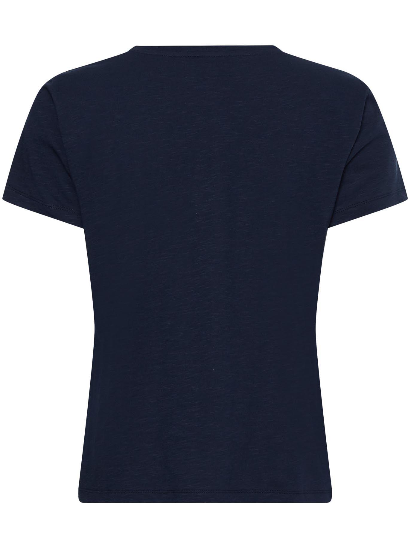 Polera Bandera Ondulante Azul Tommy Hilfiger JN2-1