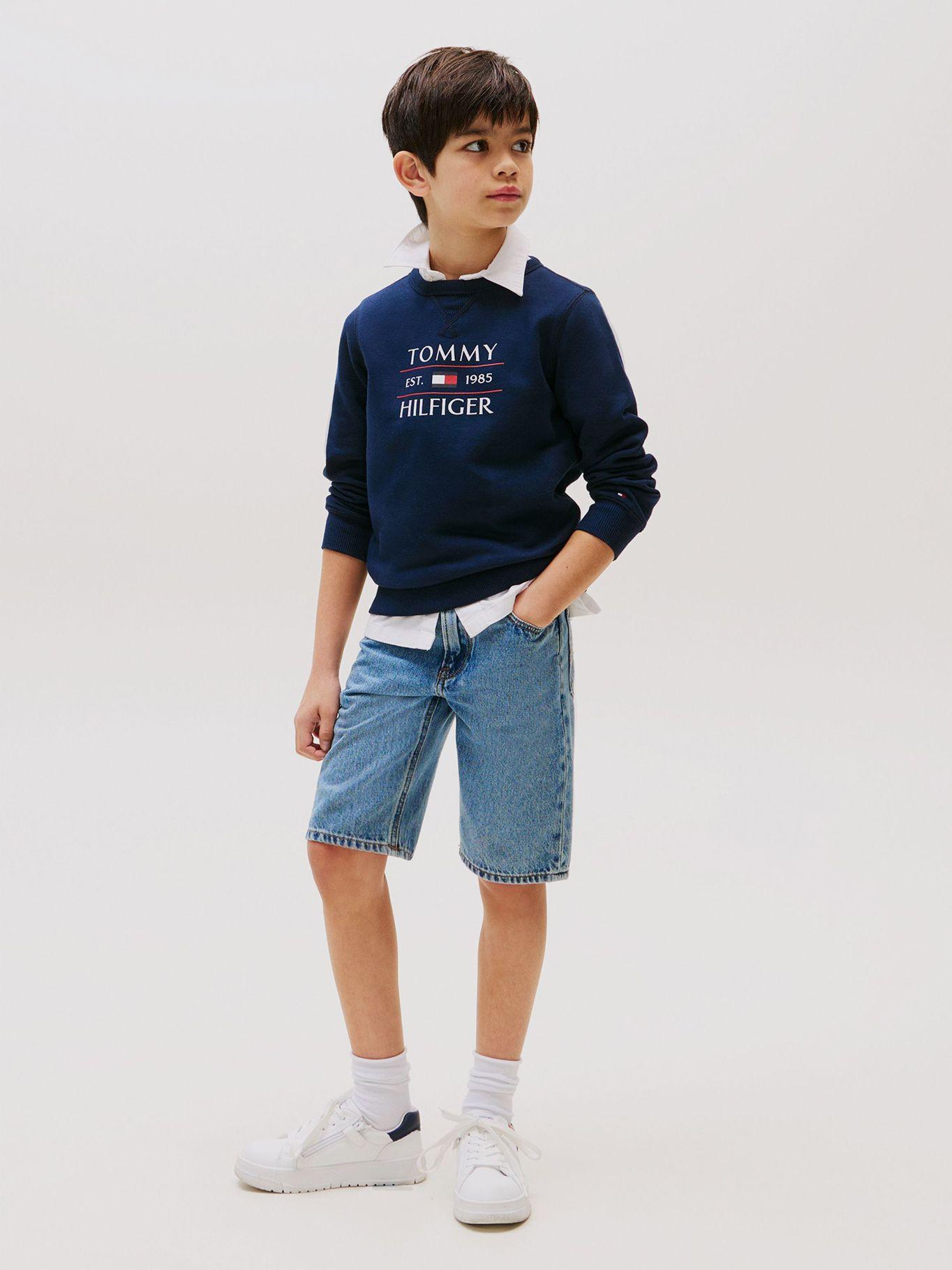 Polerón Con Logo Azul Tommy Hilfiger-1