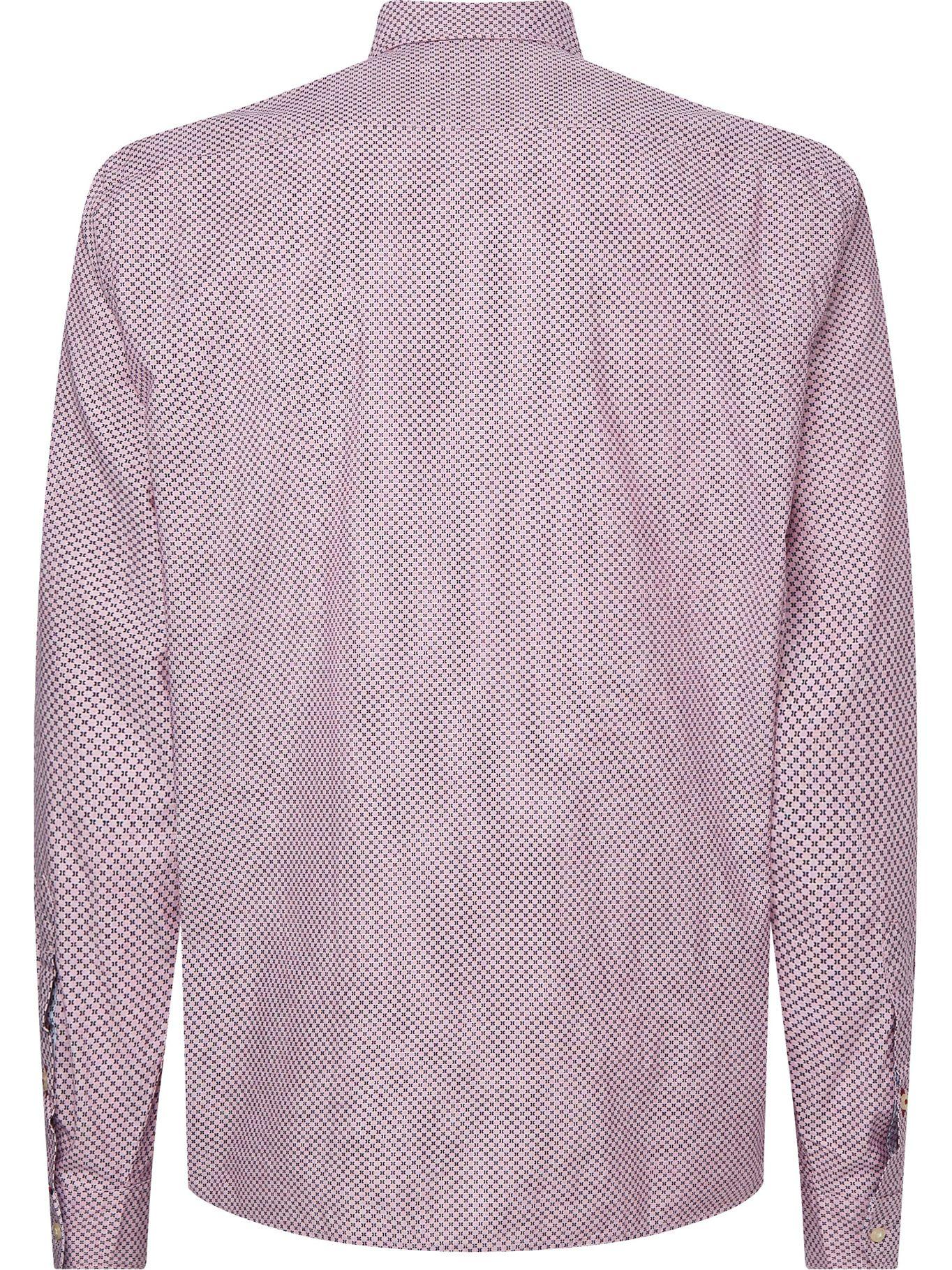 Camisa Natural Soft Mini Print Rosado Tommy Hilfiger-1