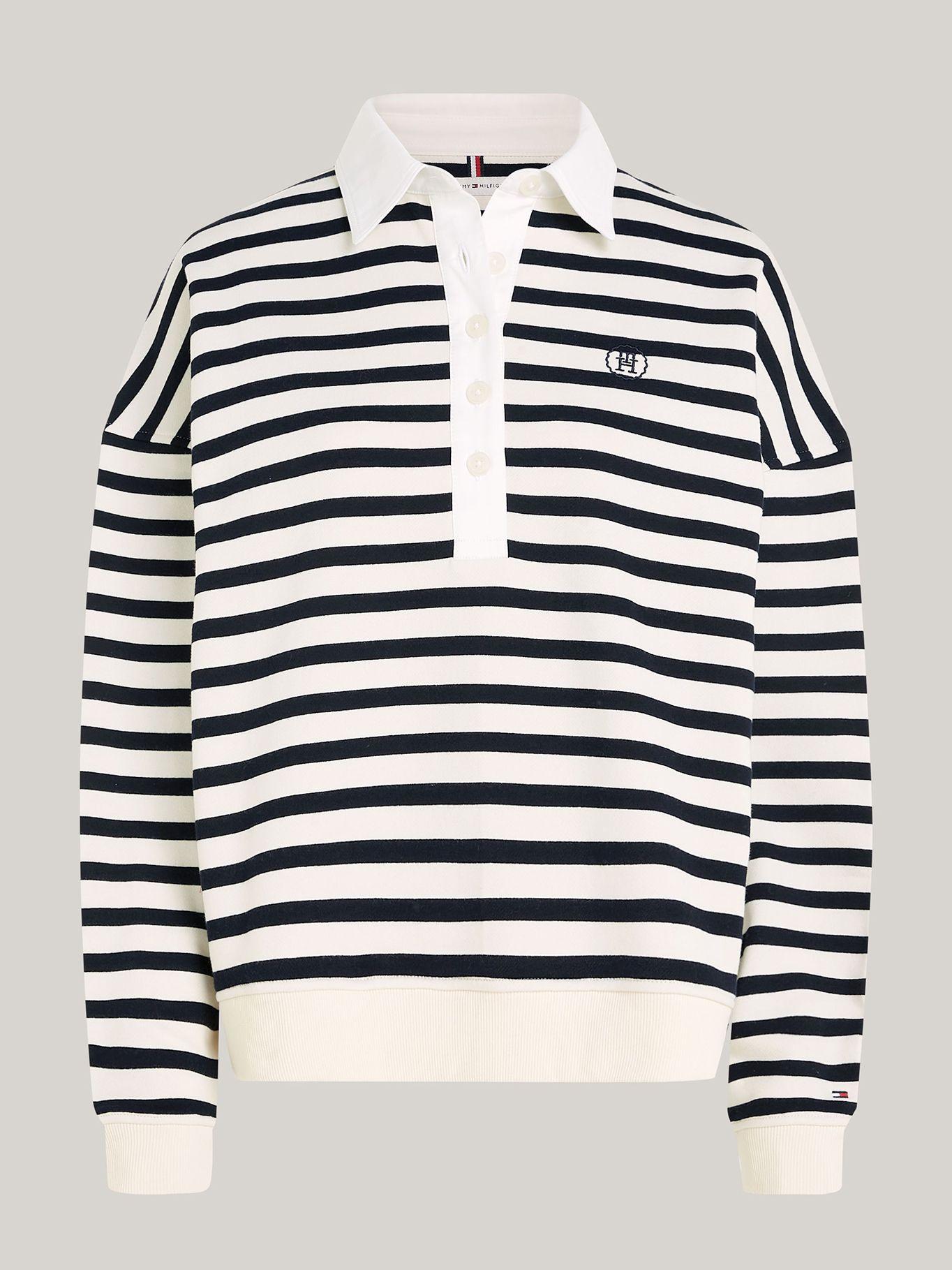 Polerón Estilo Rugby Relaxed Multicolor Tommy Hilfiger-4