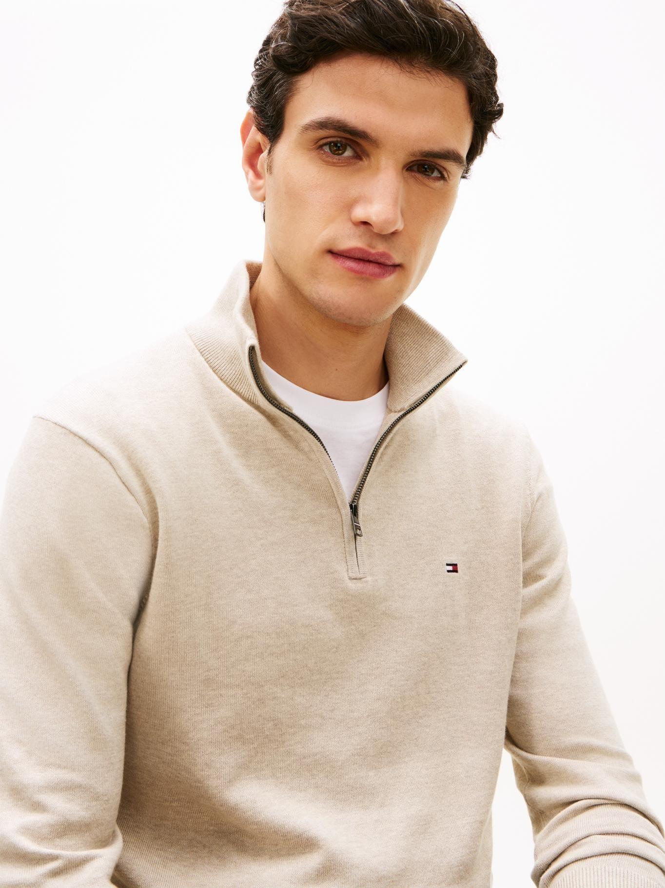 Sweater Essential Cotton Con Cierre-3