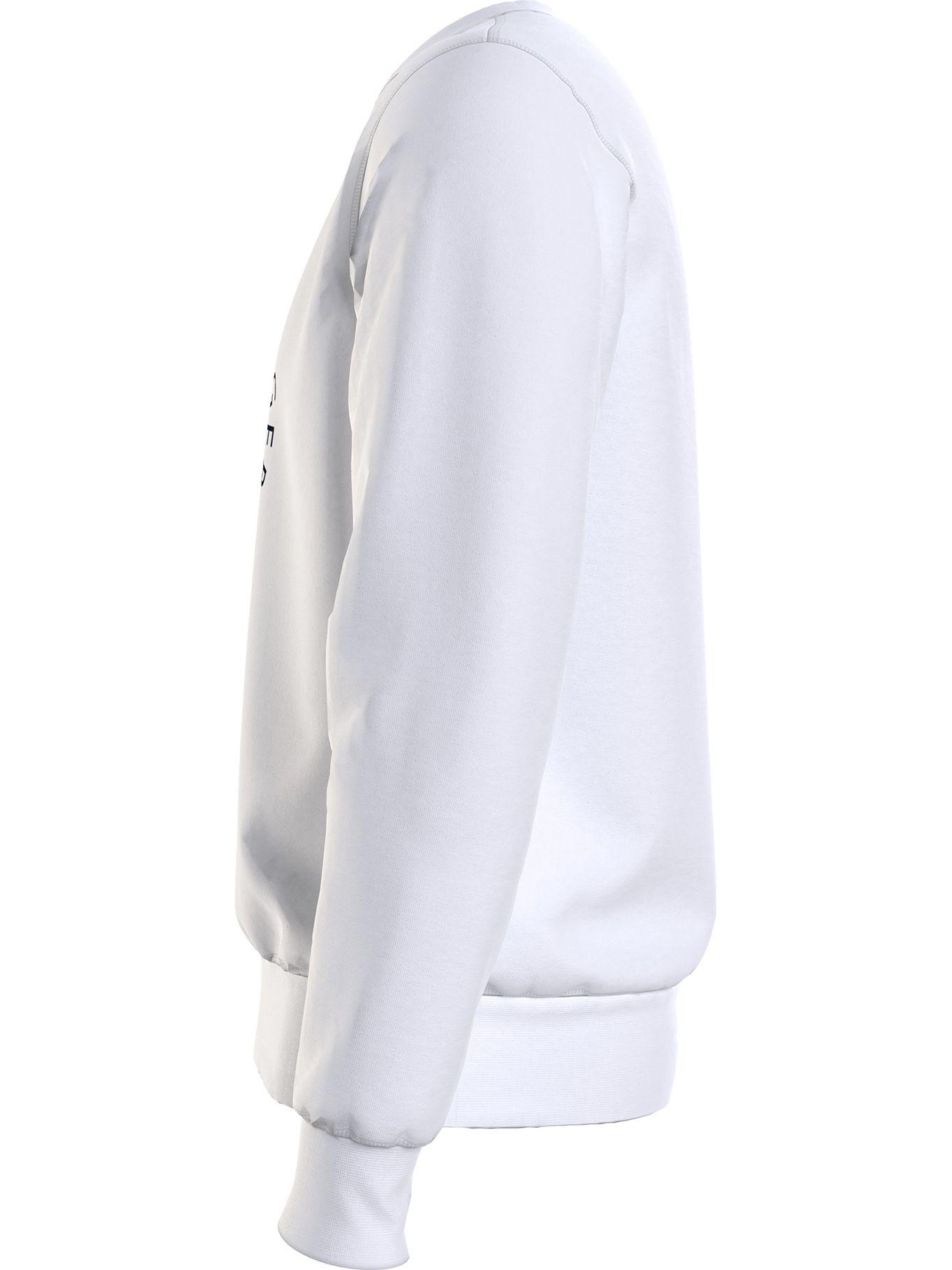 Polerón Flag Arch Logo Blanco Tommy Hilfiger-3
