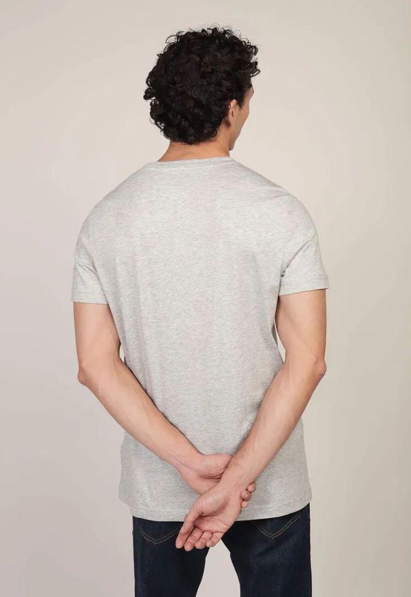 Polera Im Core Logo Slim Fit Gris Tommy Hilfiger-2