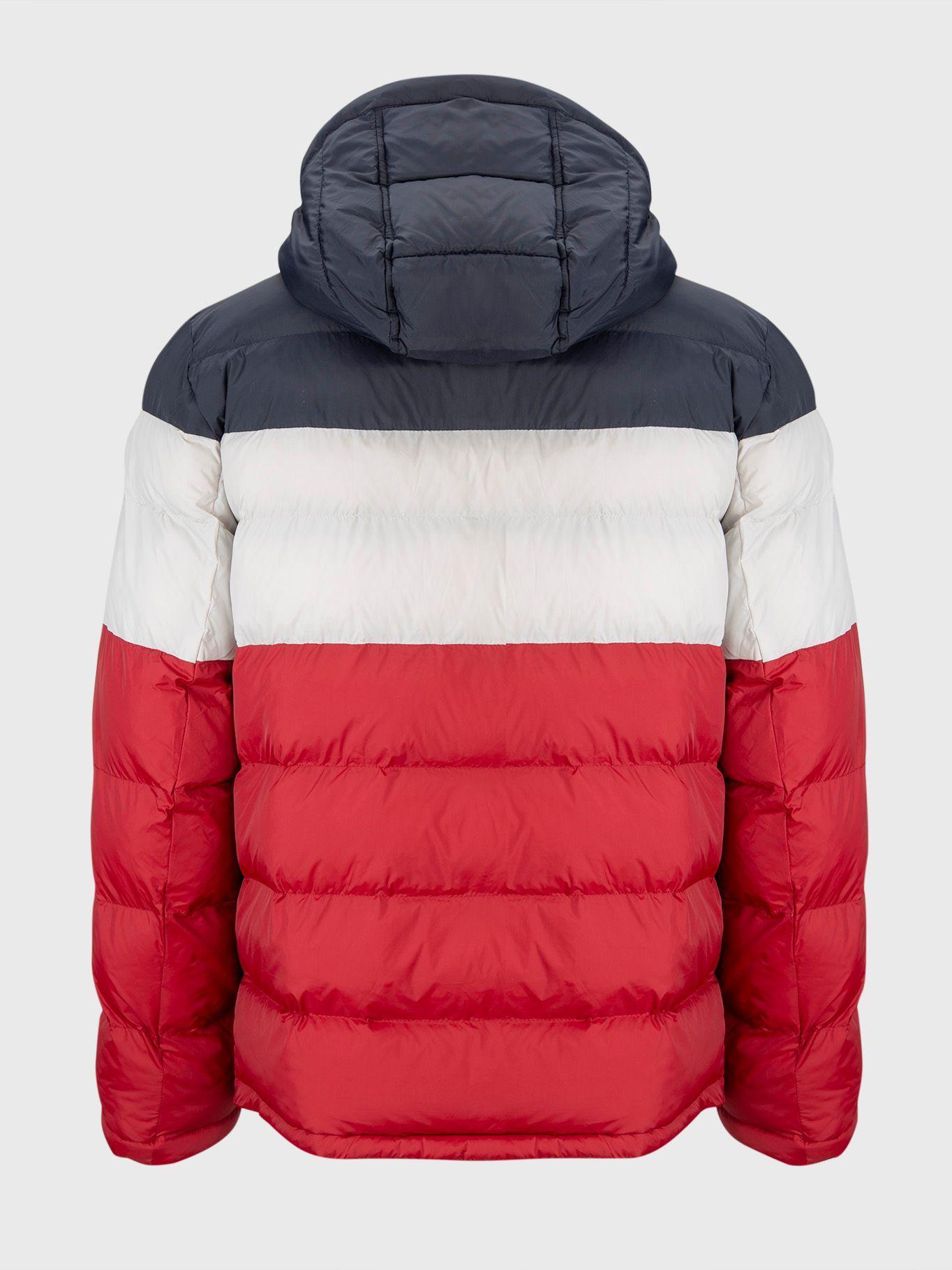 Chaqueta Hoodie Puffer Azul Tommy Hilfiger M2-1