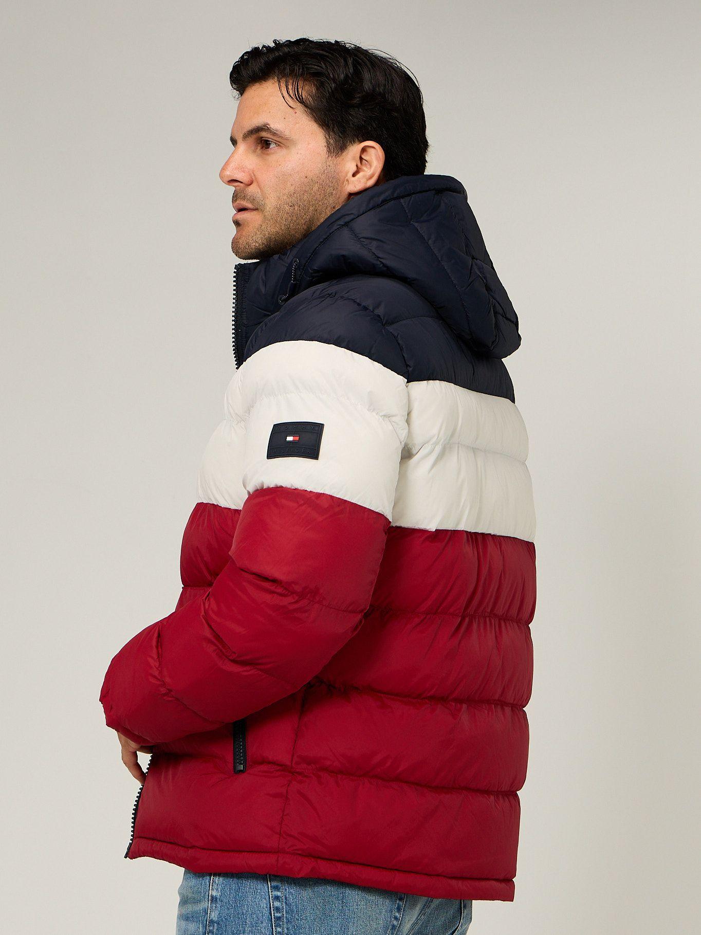 Chaqueta Hoodie Puffer Azul Tommy Hilfiger M2-3