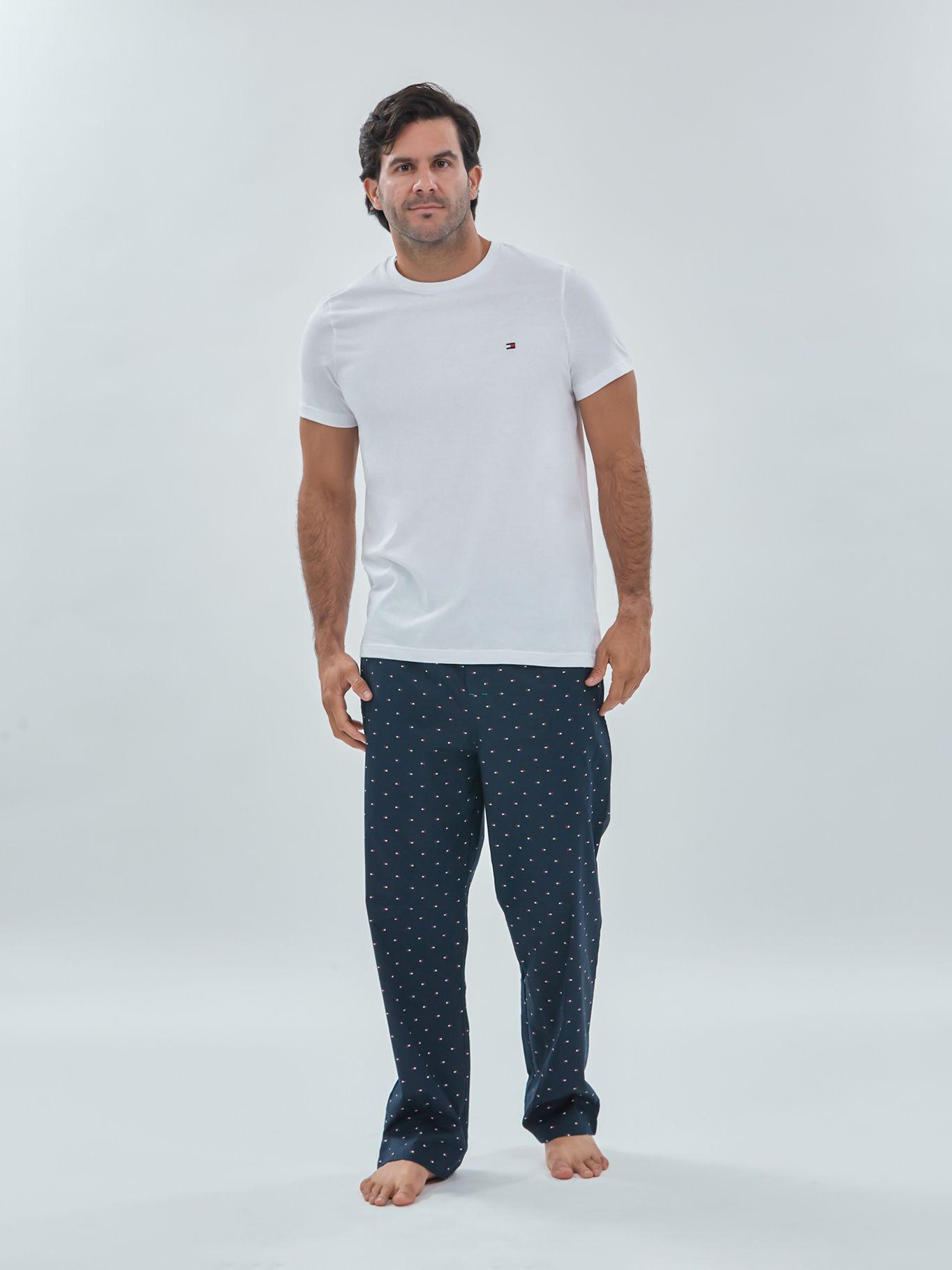 Pijama Polera-Pantalón Print Multicolor Tommy Hilfiger-0