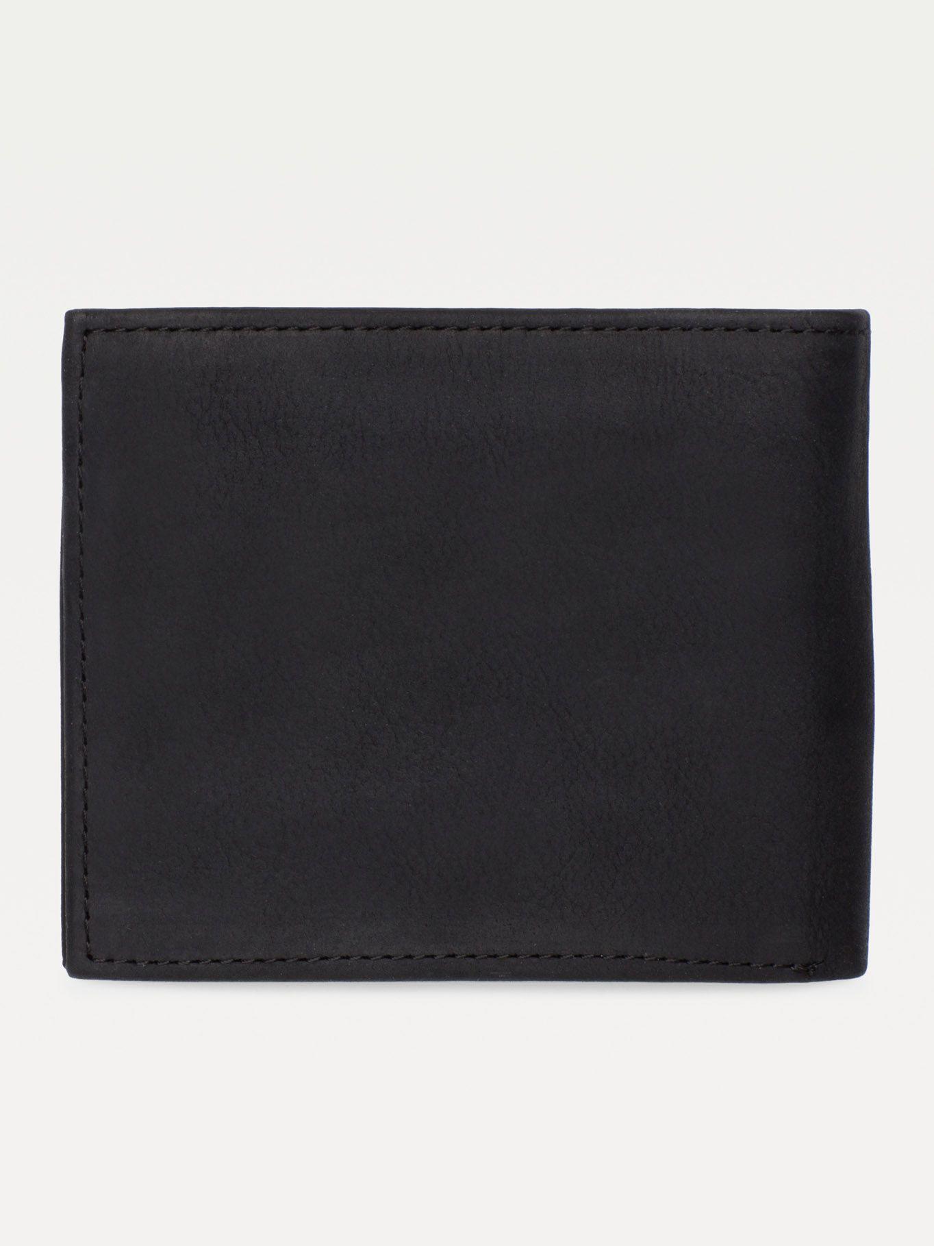 Billetera Johnson De Cuero Negro Tommy Hilfiger-1