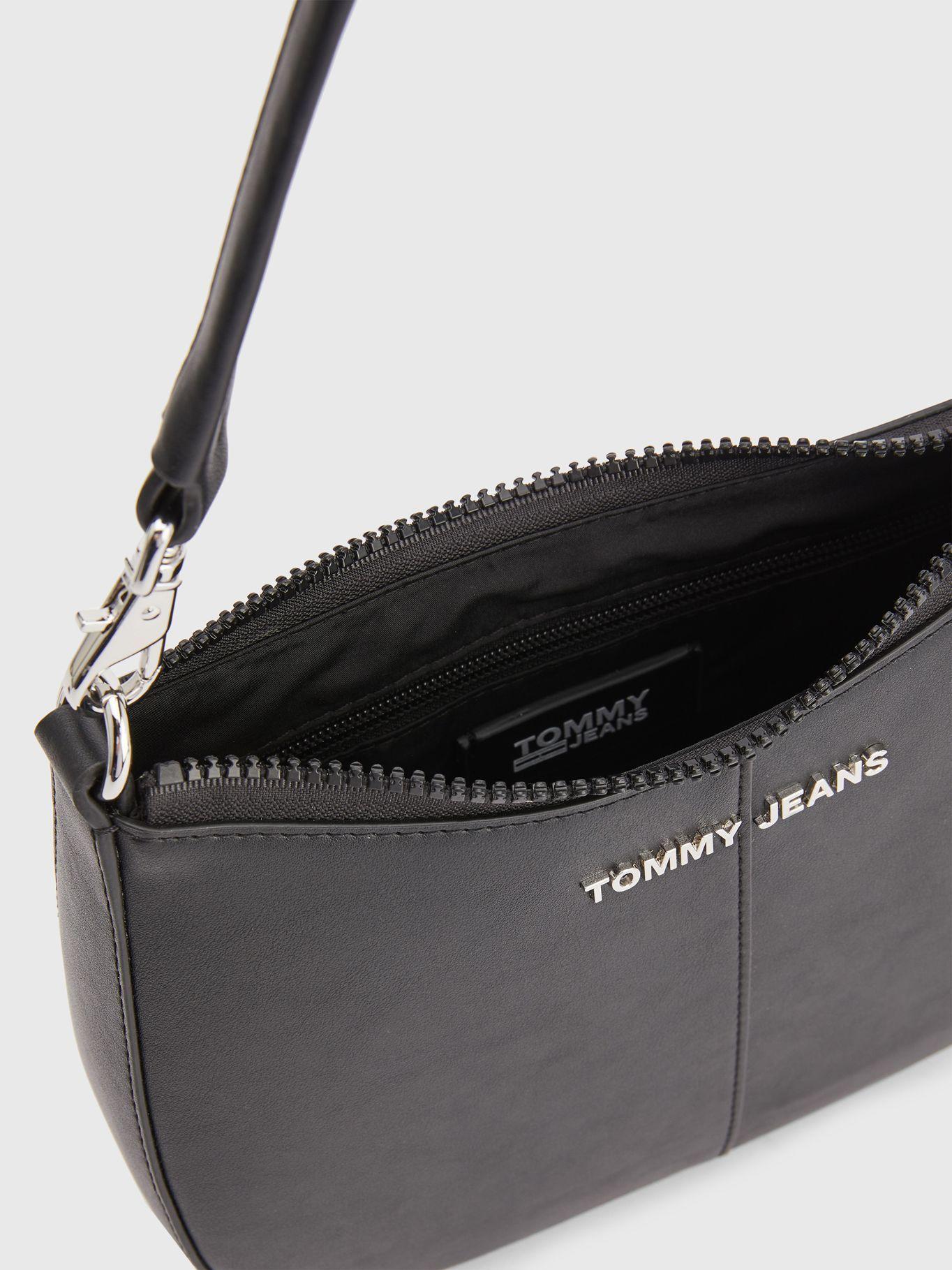 Bolso Femme Con Logo Metálico Negro Tommy Hilfiger-3