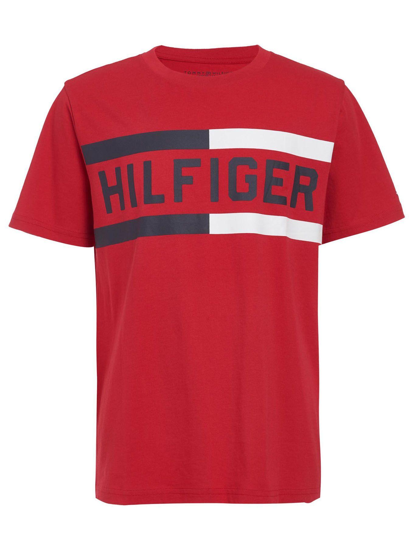 Polera Classic Logo Rojo Tommy Hilfiger-0