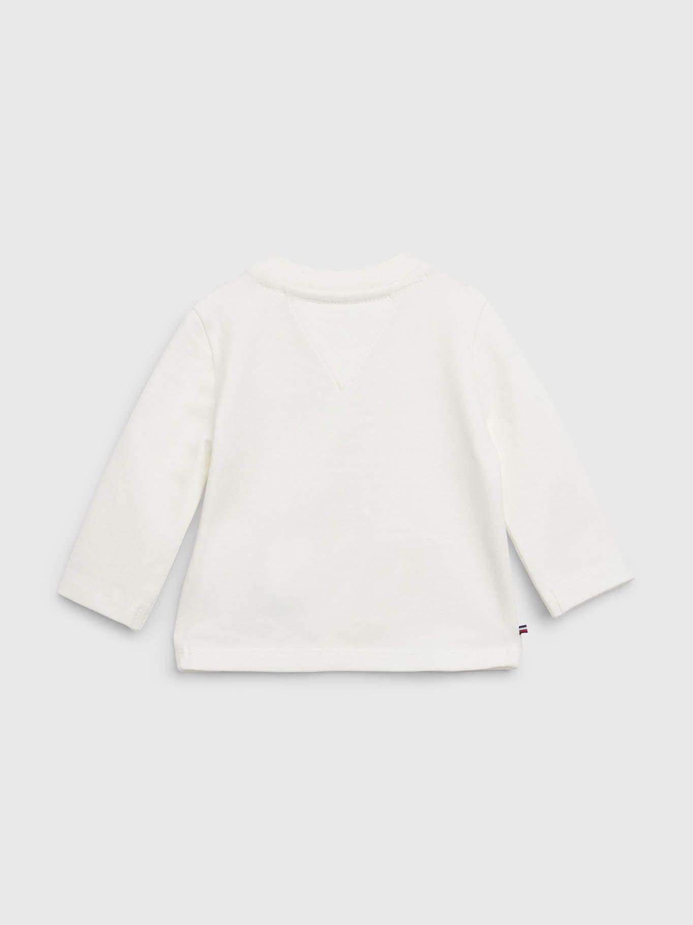 Polera Unisex Varsity Con Logo Blanco Tommy Hilfiger-1