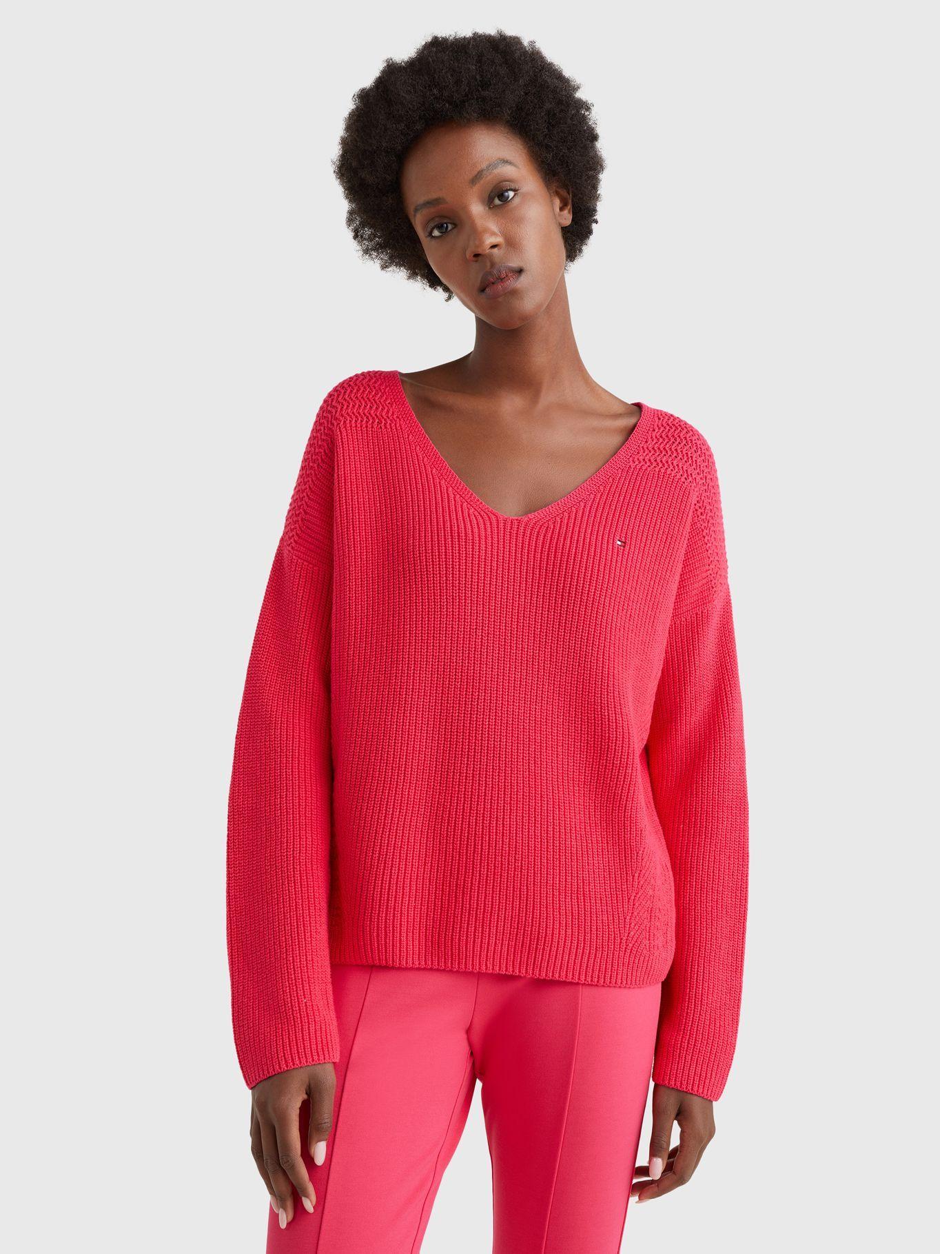 Sweater Hayana Rosado Tommy Hilfiger JL2-0