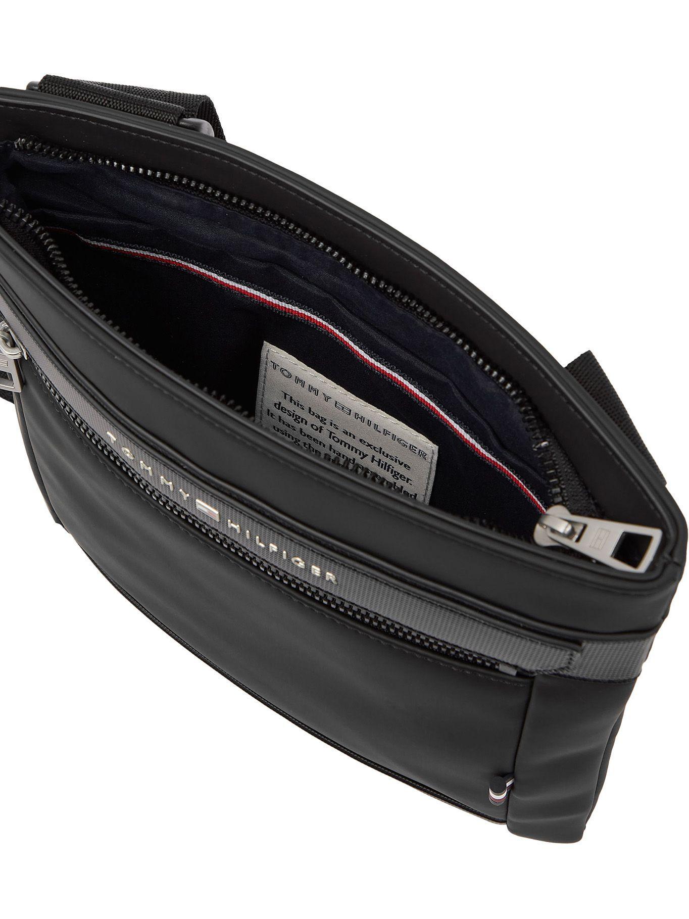 Bolso Crossover Casual Con Logo Negro Tommy Hilfiger-3