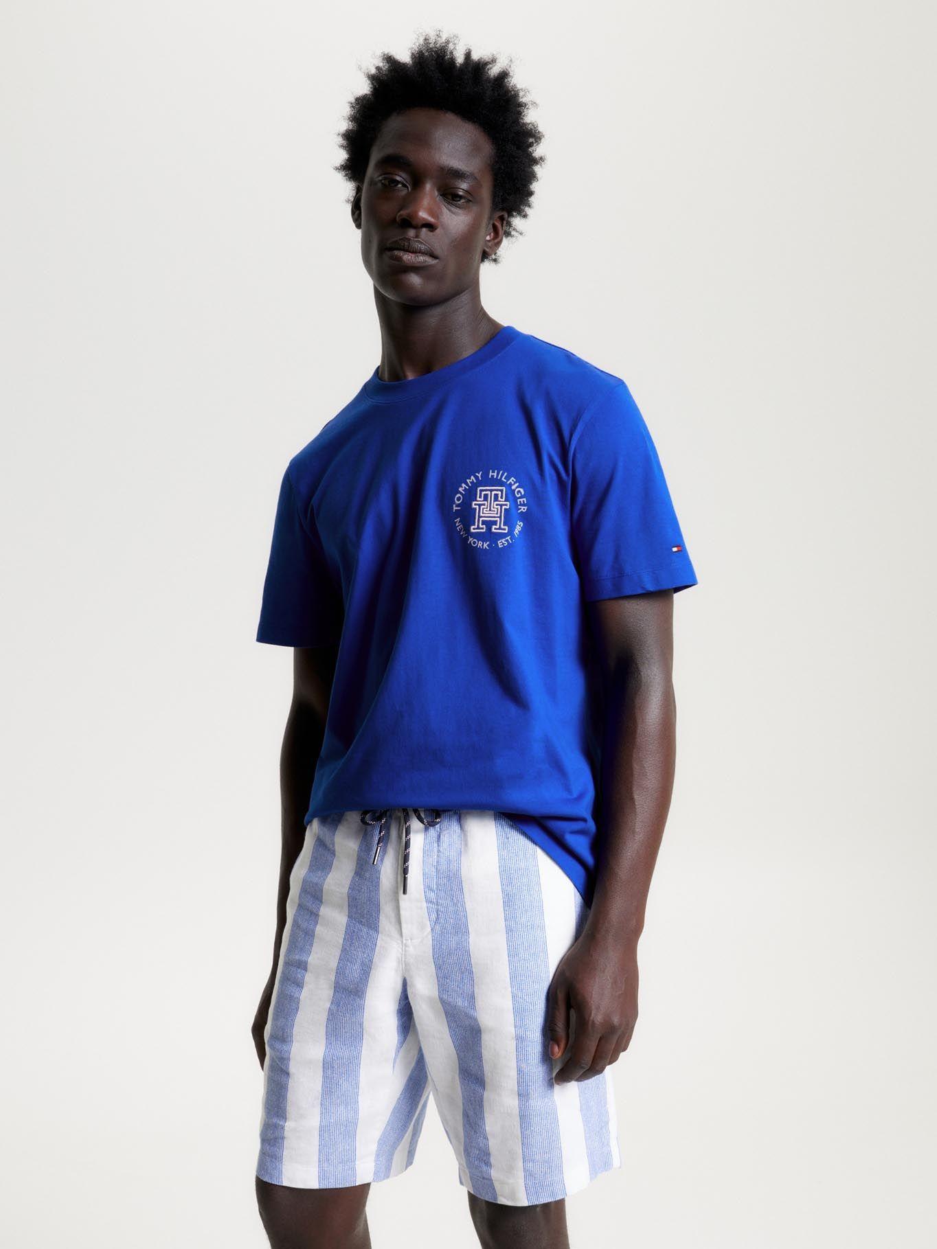 Polera Monogram- Ink Azul Tommy Hilfiger-0