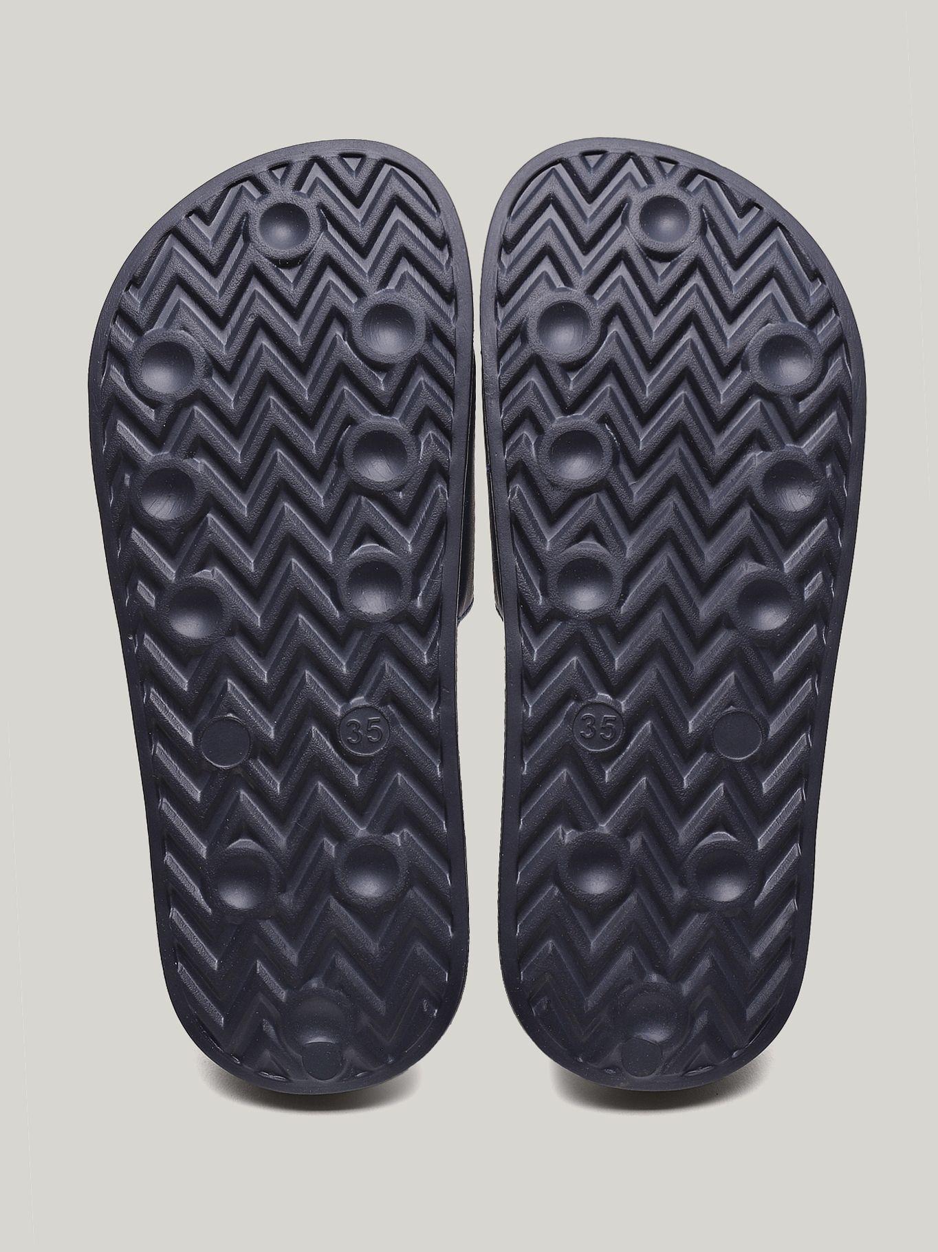 Sandalias Solid Con Logo Azul Tommy Hilfiger-3