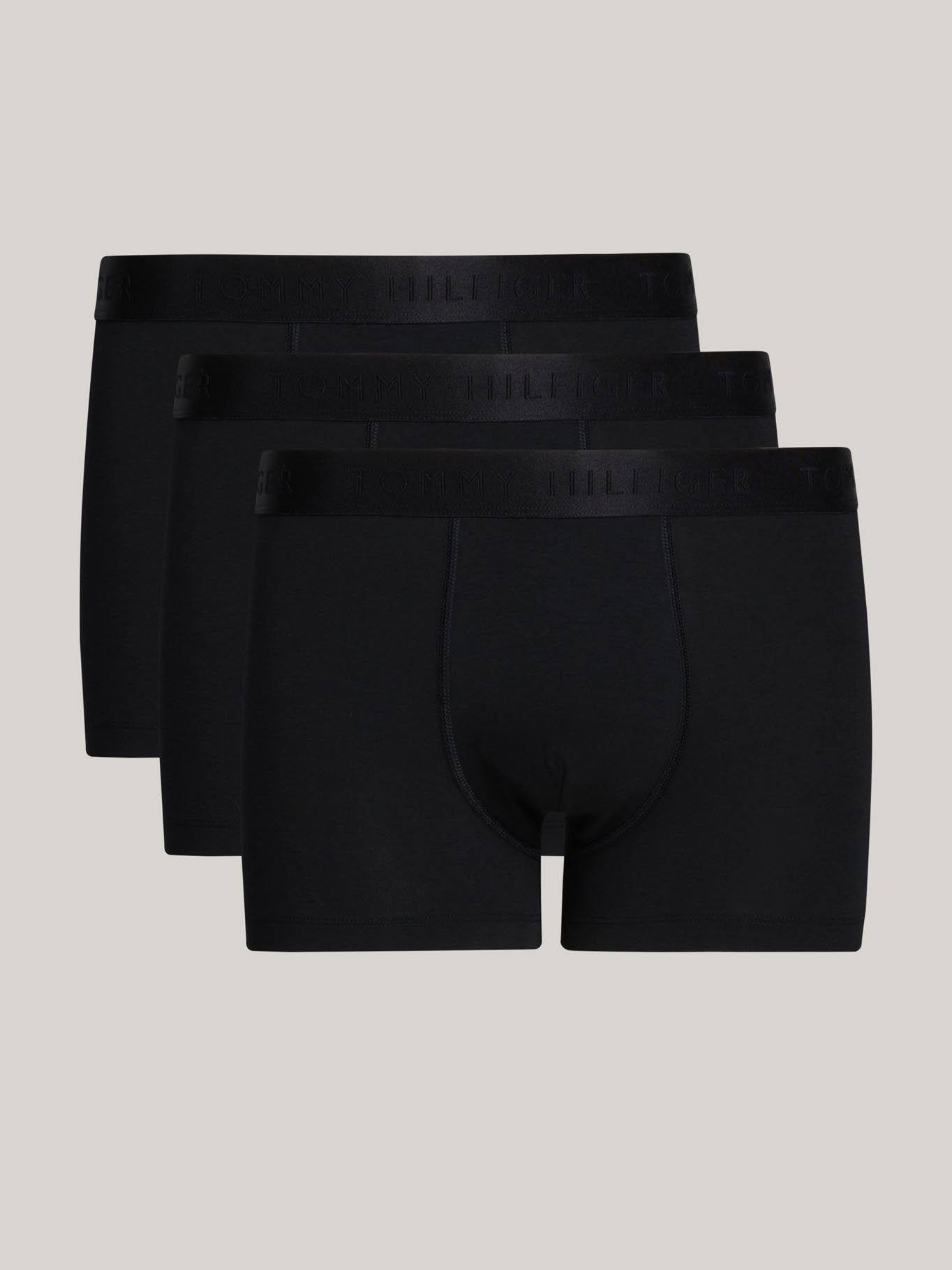 Pack De 3 Calzoncillo Trunck Tonal Negro Tommy Hilfiger-0
