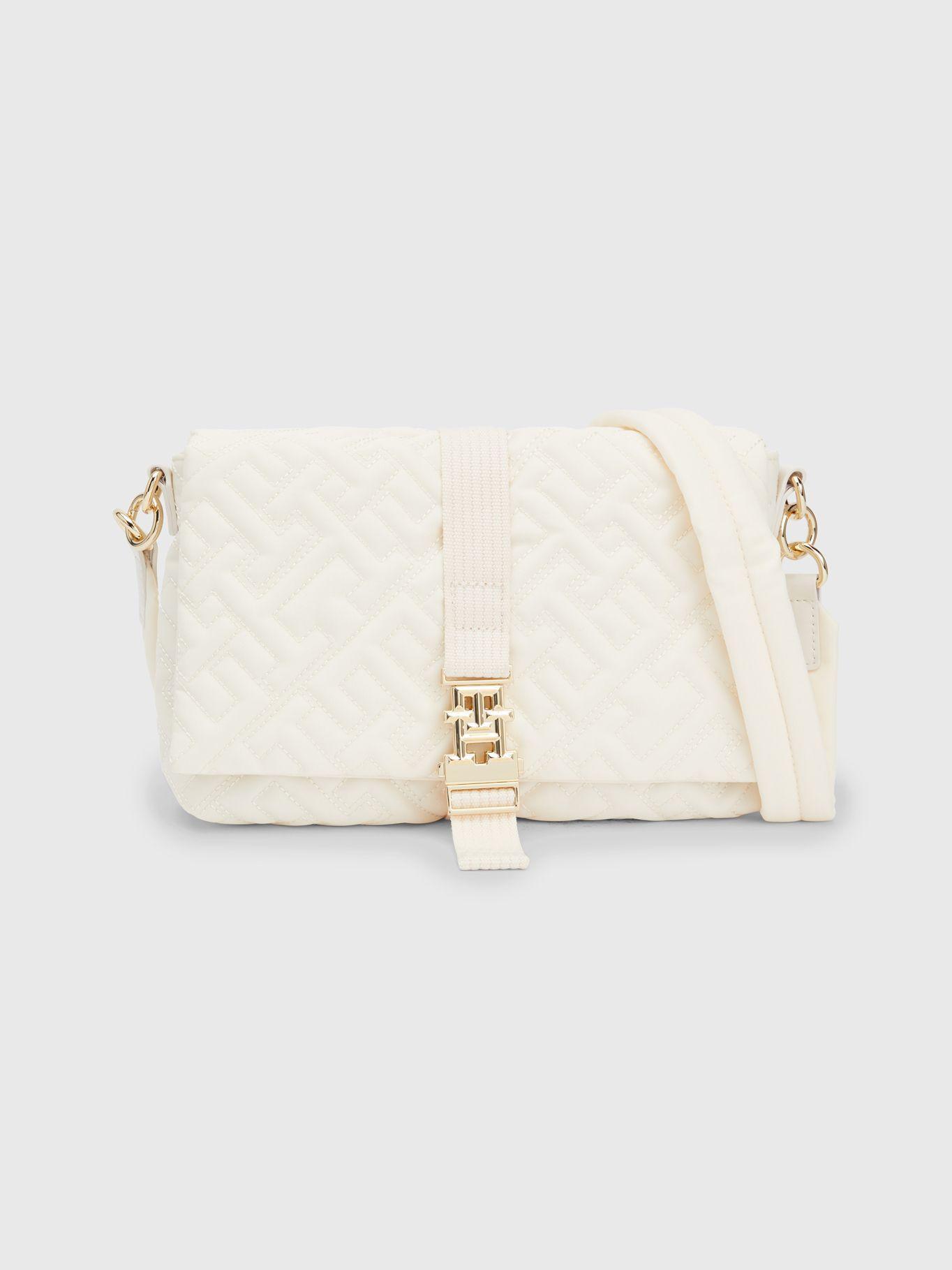 Bandolera Monogram Quilted Blanco Tommy Hilfiger-0