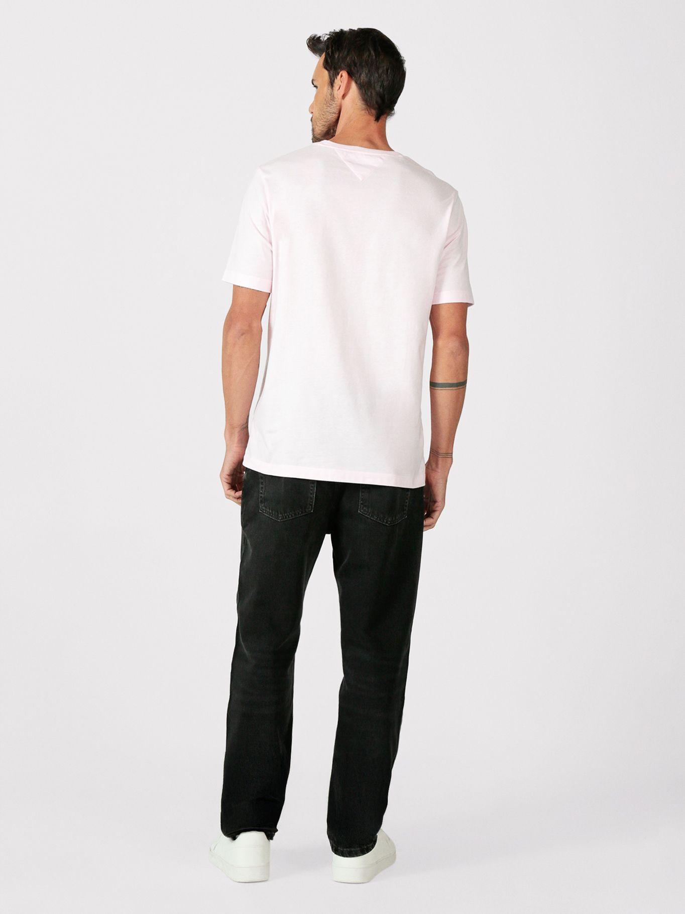 Polera Essential Solid Pocket Rosado Tommy Hilfiger-2