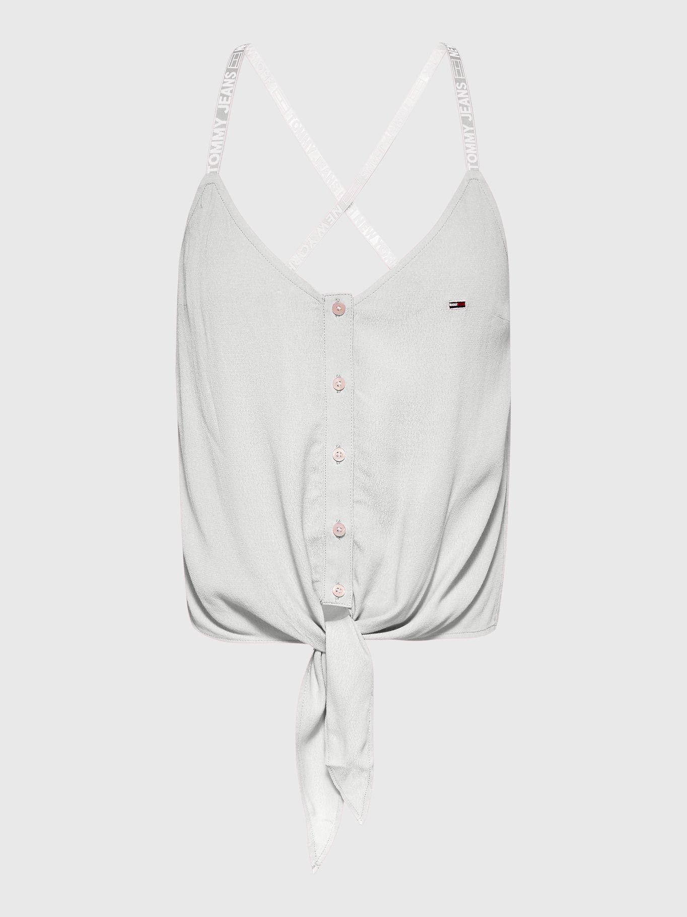 Blusa Essential De Tirantes Blanco Tommy Jeans JN2-0