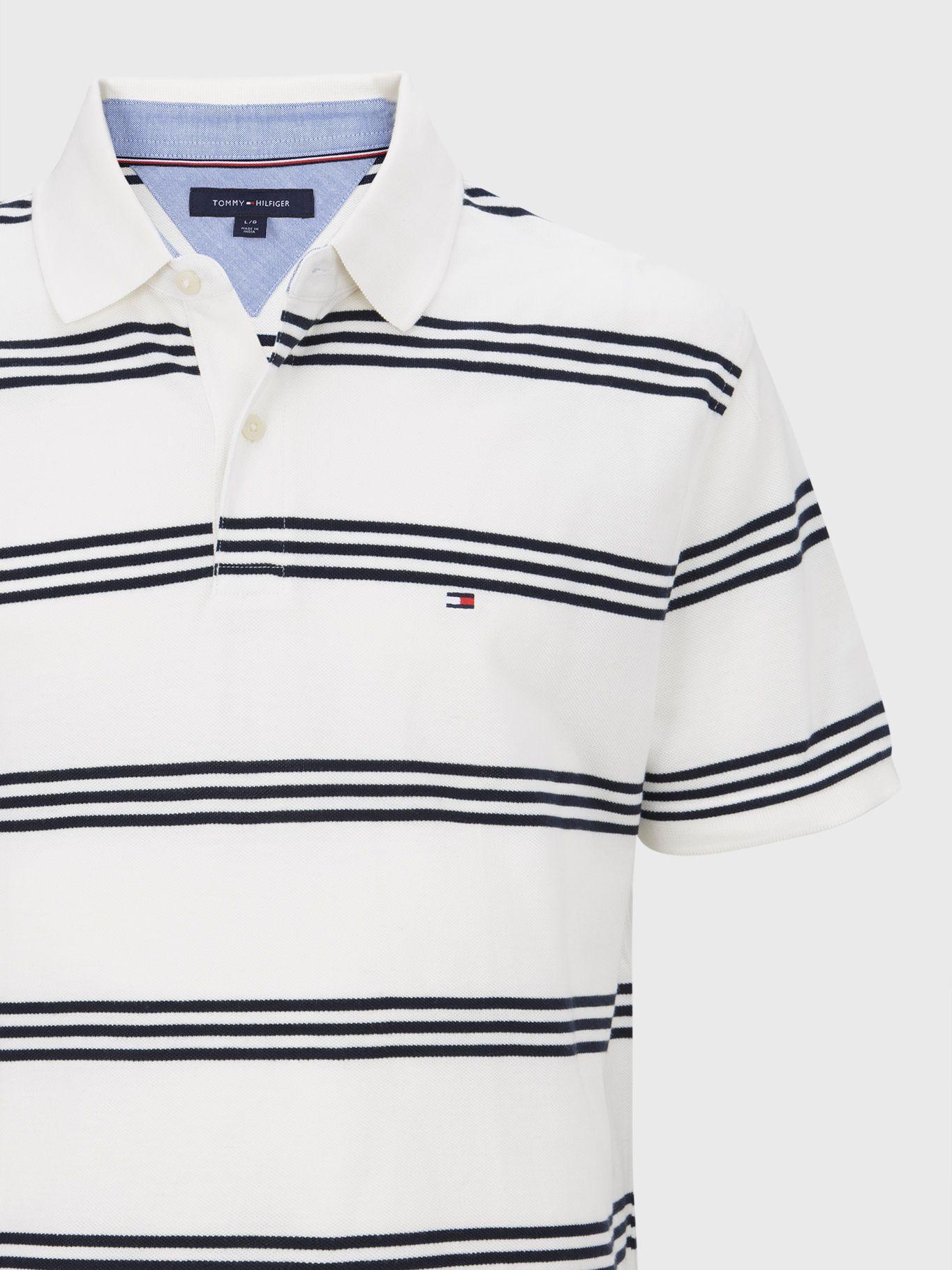 Polo Icon Regular Fit Blanco Tommy Hilfiger F2-2