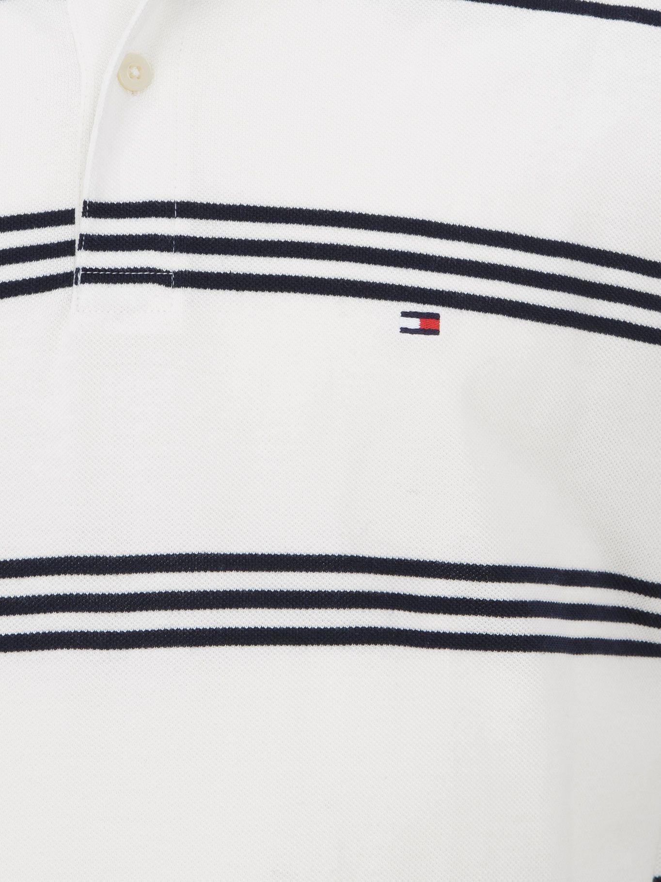 Polo Icon Regular Fit Blanco Tommy Hilfiger F2-3