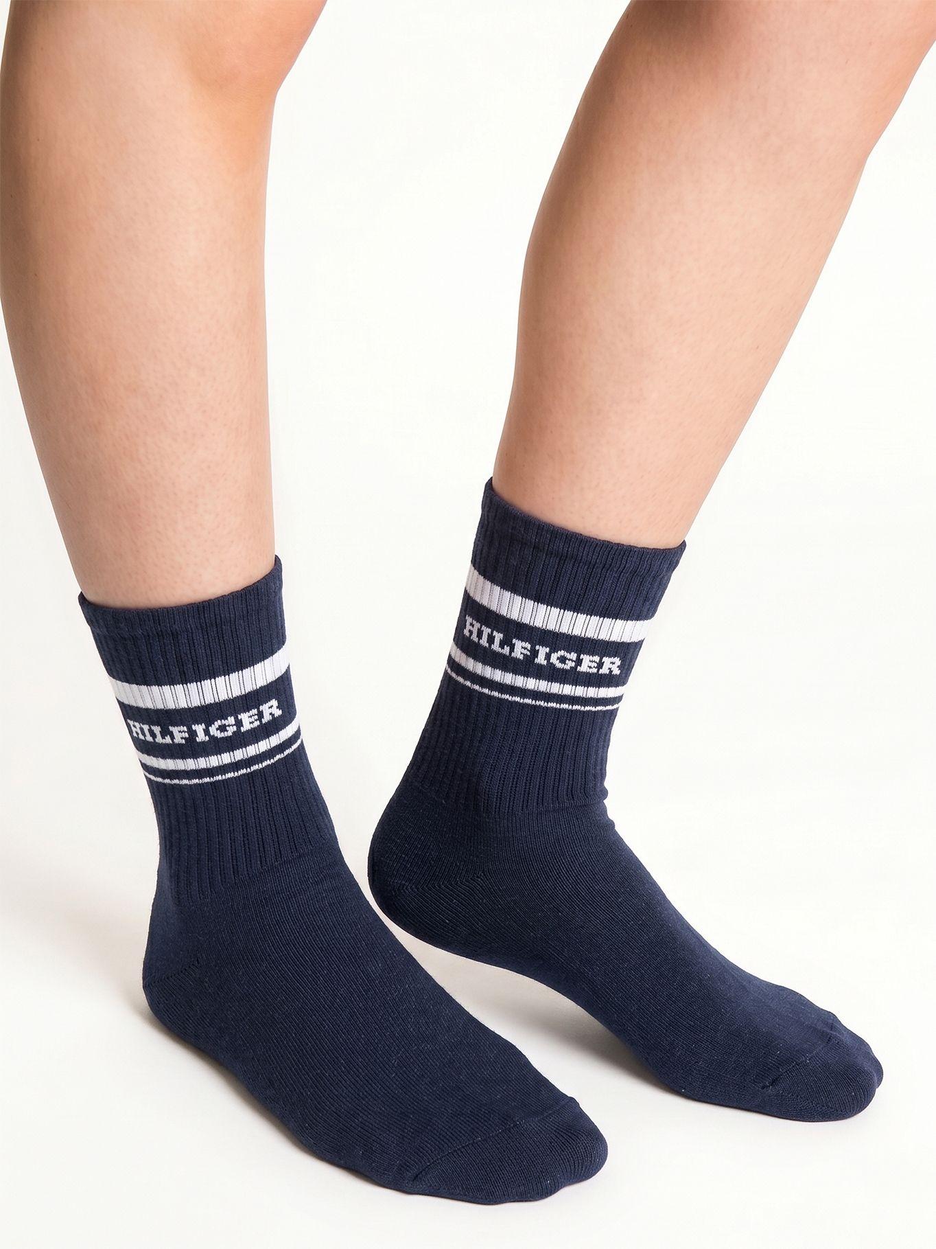 Pack De 2 Calcetines De Rayas Azul Tommy Hilfiger-1