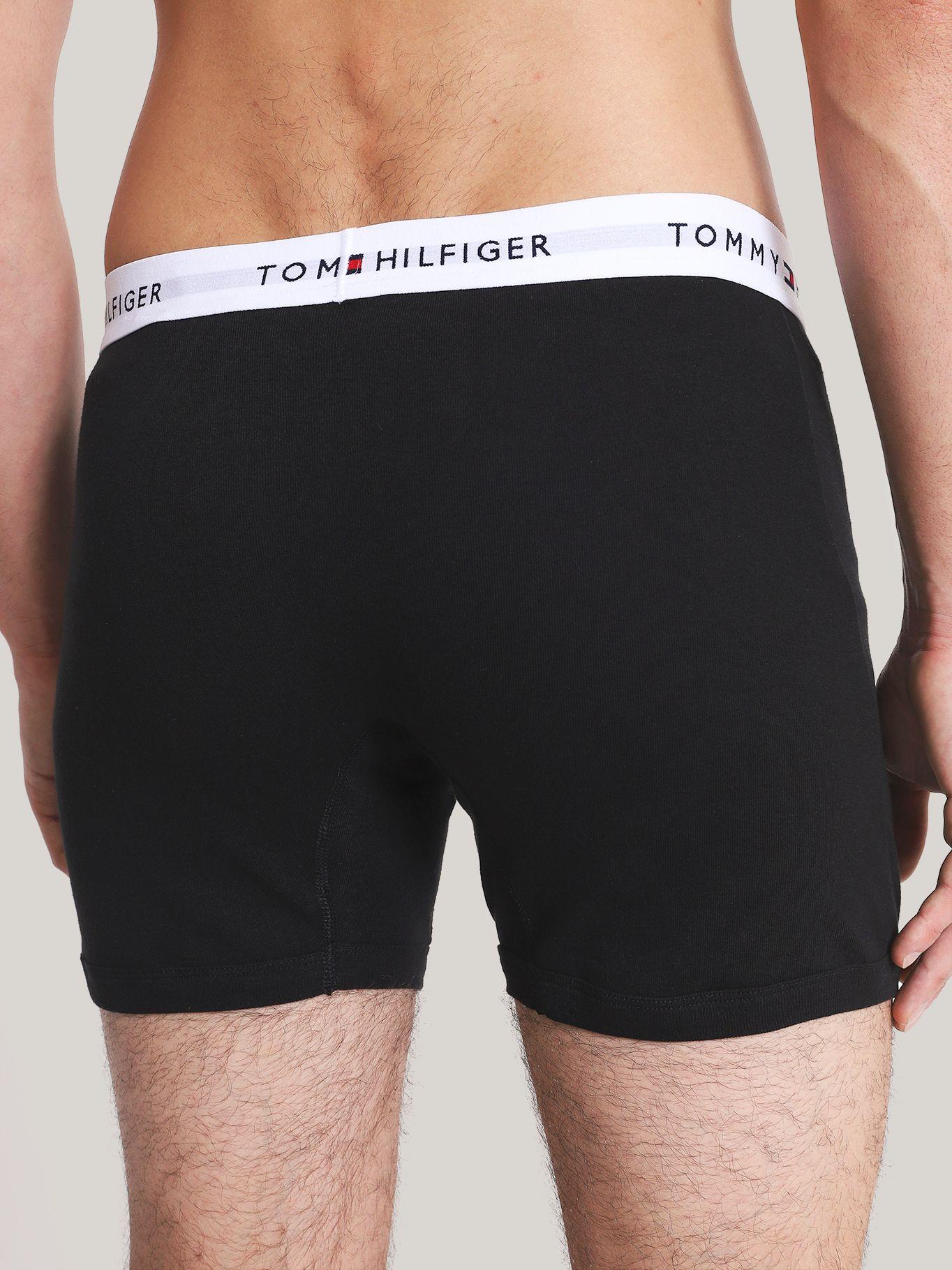 Pack De 3 Calzoncillo Bóxers Negro Tommy Hilfiger-1